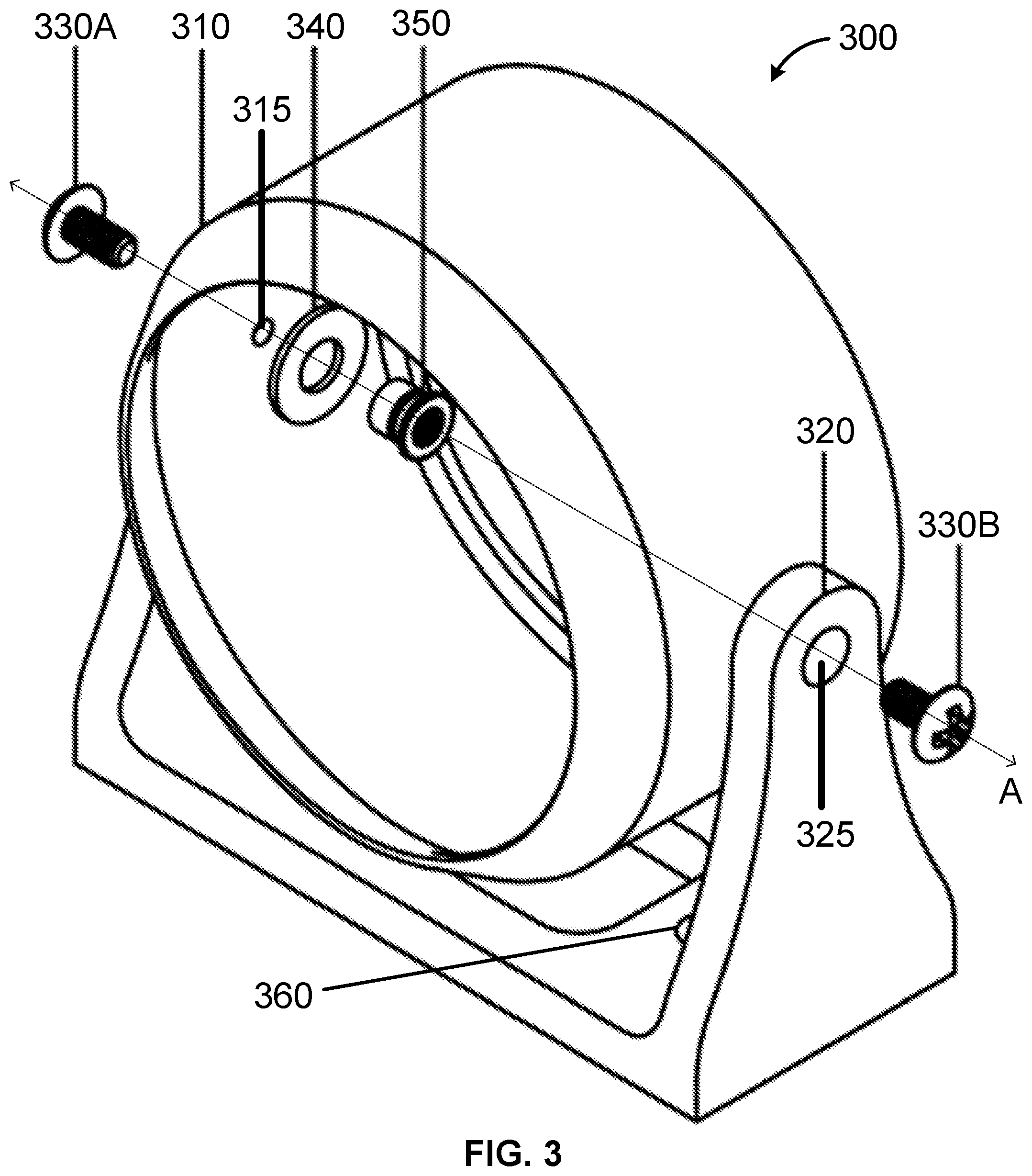 Patent US12321085 Figure 3 – Submersible camera for underwater vehicles