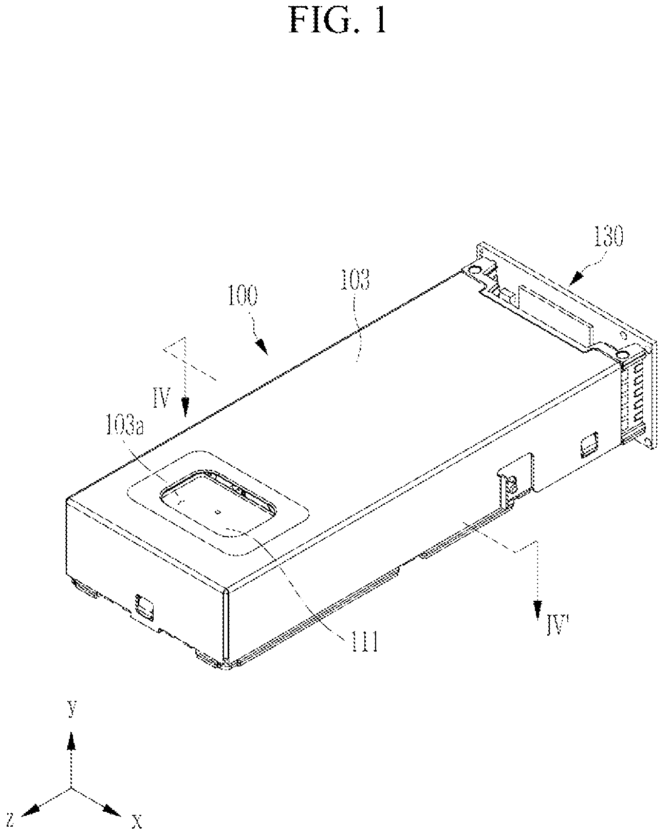 Patent US12321086 — Camera module — Figure 1