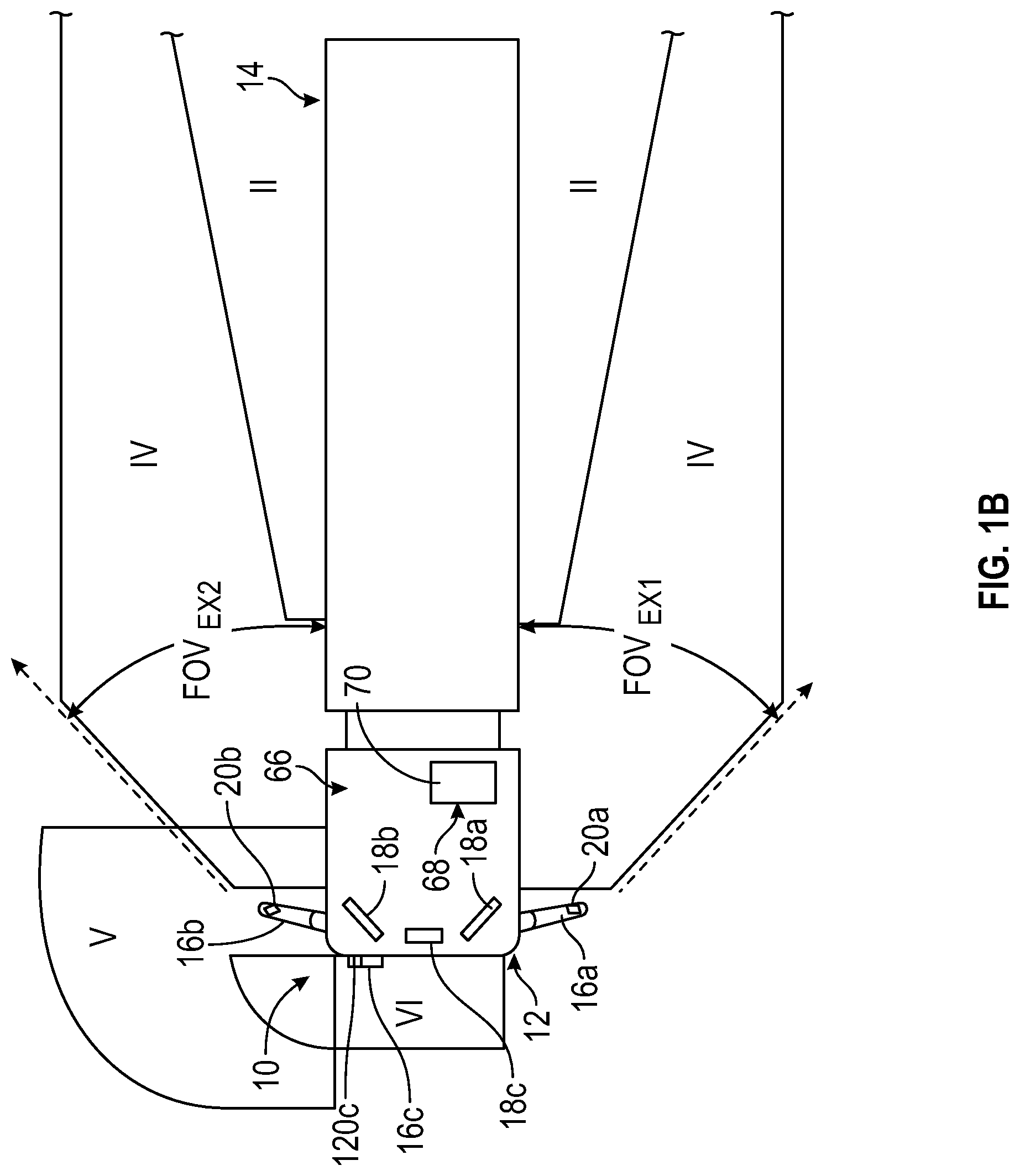 Patent US12321087 Figure 2 – Camera mirror system with outside air temperature sensor
