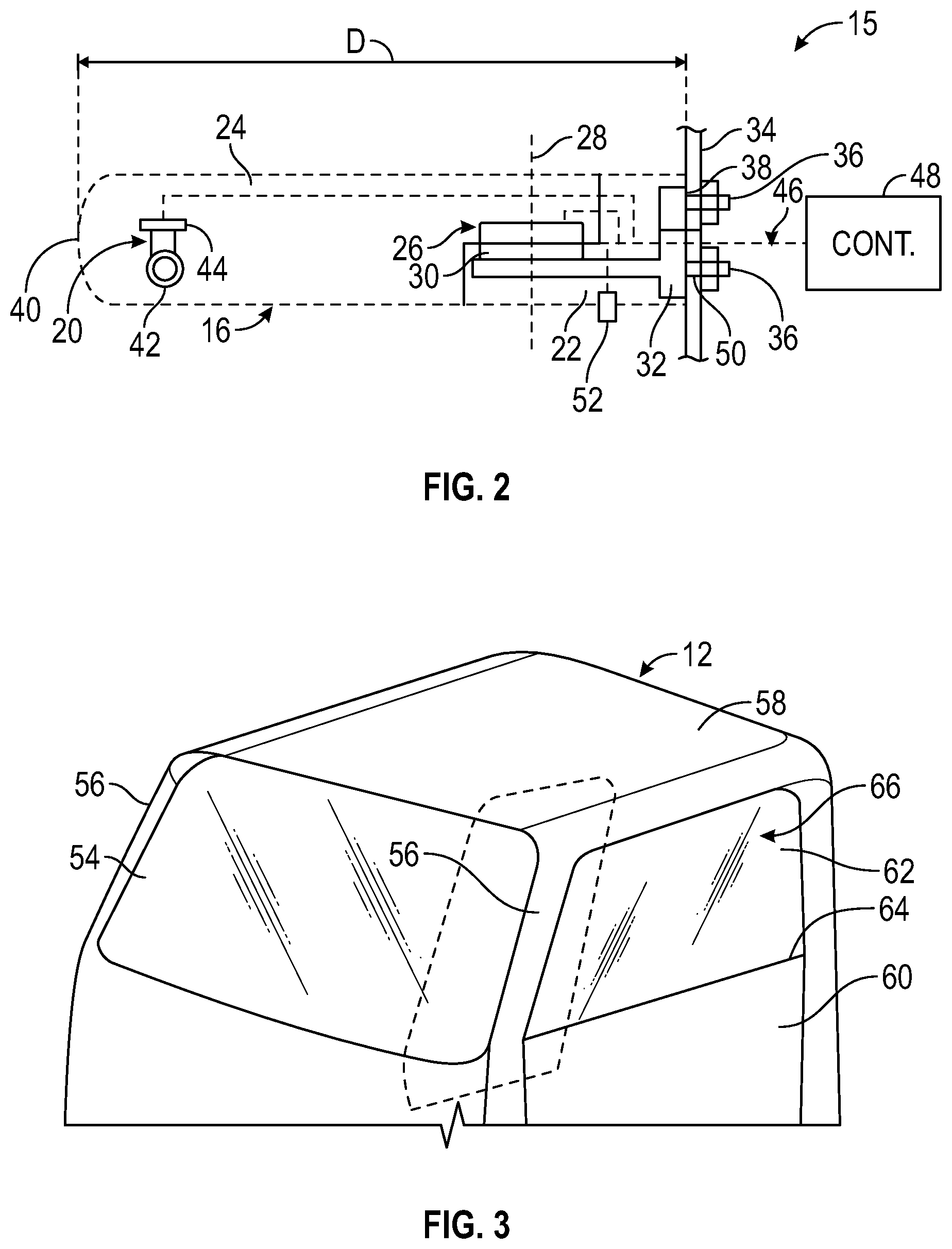 Patent US12321087 Figure 3 – Camera mirror system with outside air temperature sensor