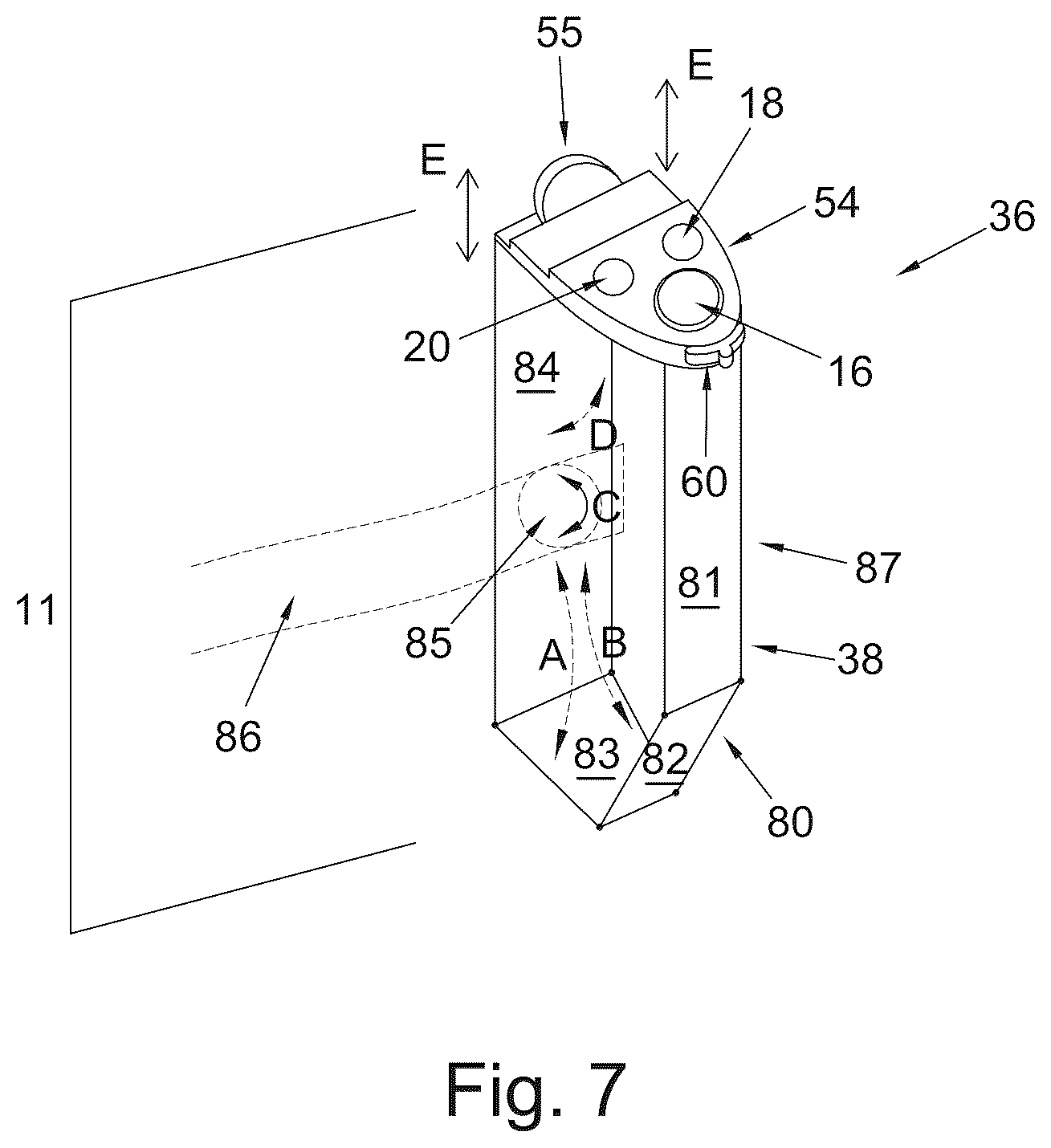 Patent US12321088 Figure 4 – Controlling a portable electronic device with camera