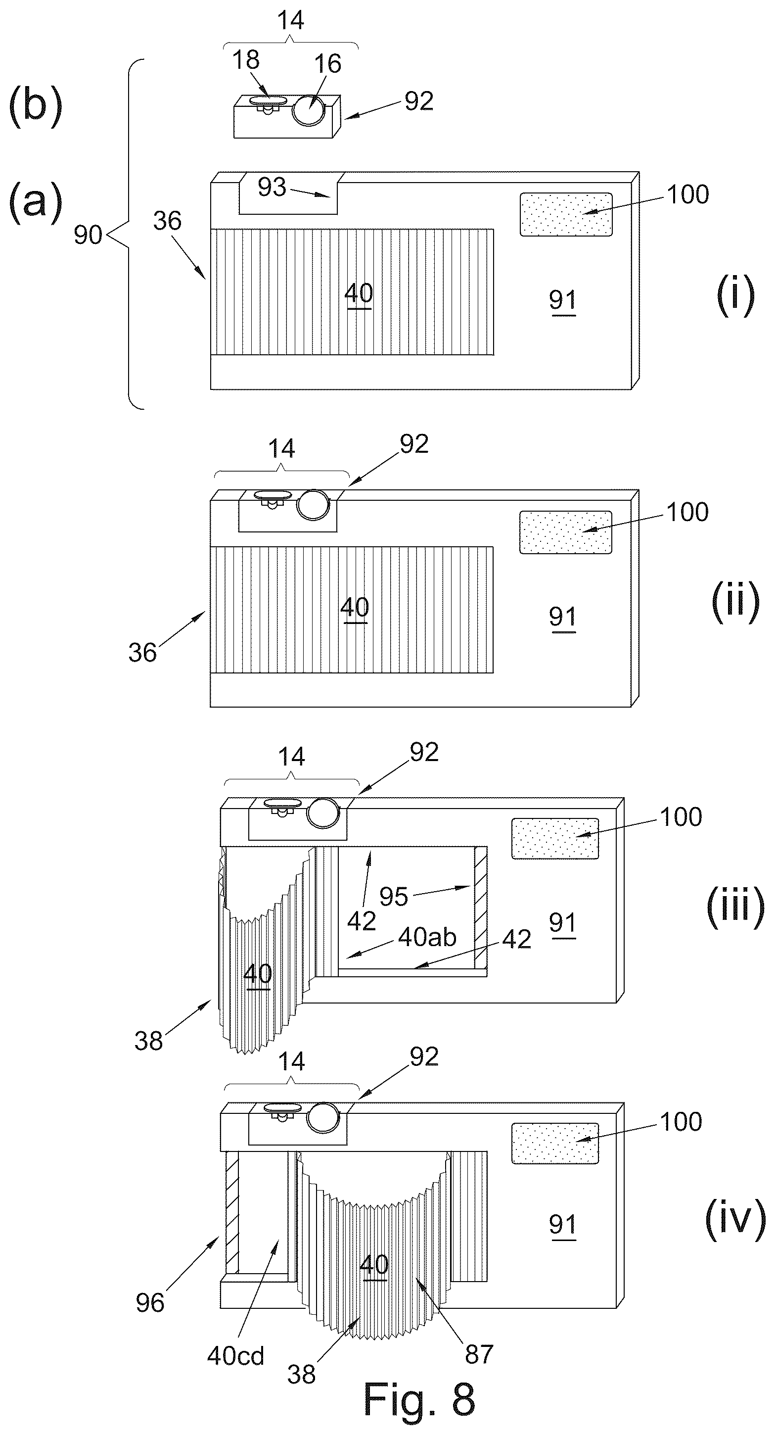 Patent US12321088 Figure 5 – Controlling a portable electronic device with camera