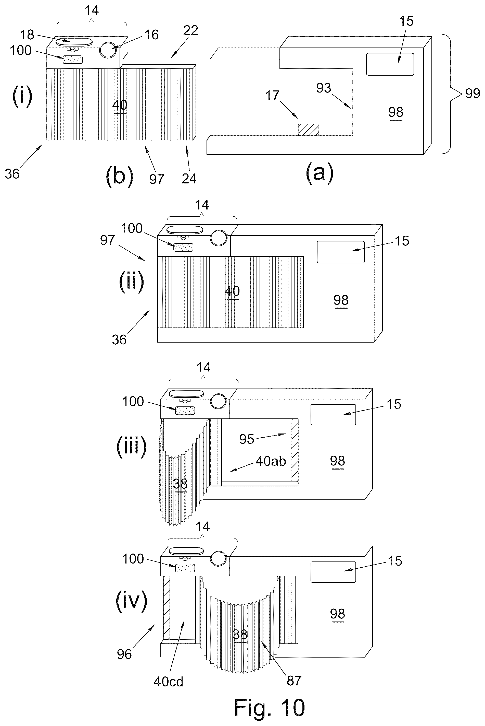 Patent US12321088 Figure 7 – Controlling a portable electronic device with camera