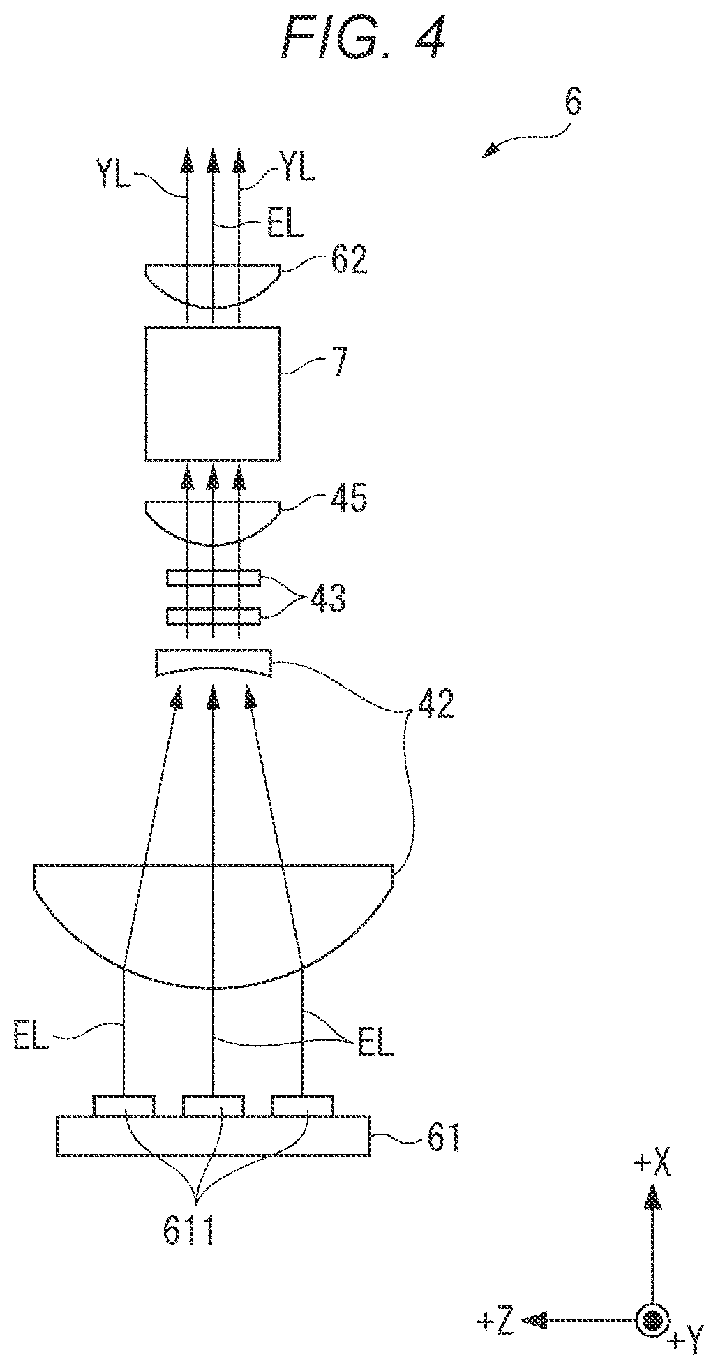 Patent US12321089 Figure 4 – Wavelength conversion element, light source device, and projector