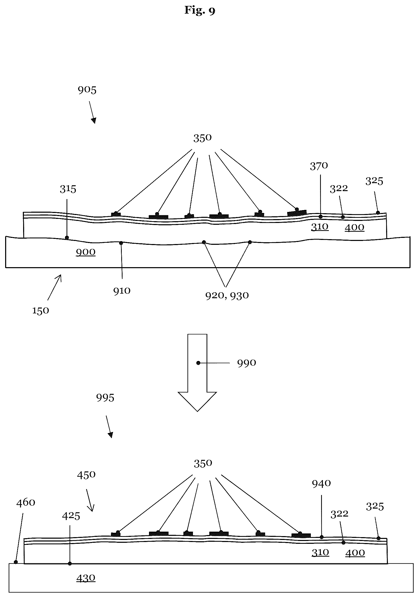 Patent US12321091 Figure 8 – Device and method for determining placements of pattern elements of a reflective photolithographic mask in the operating environment thereof