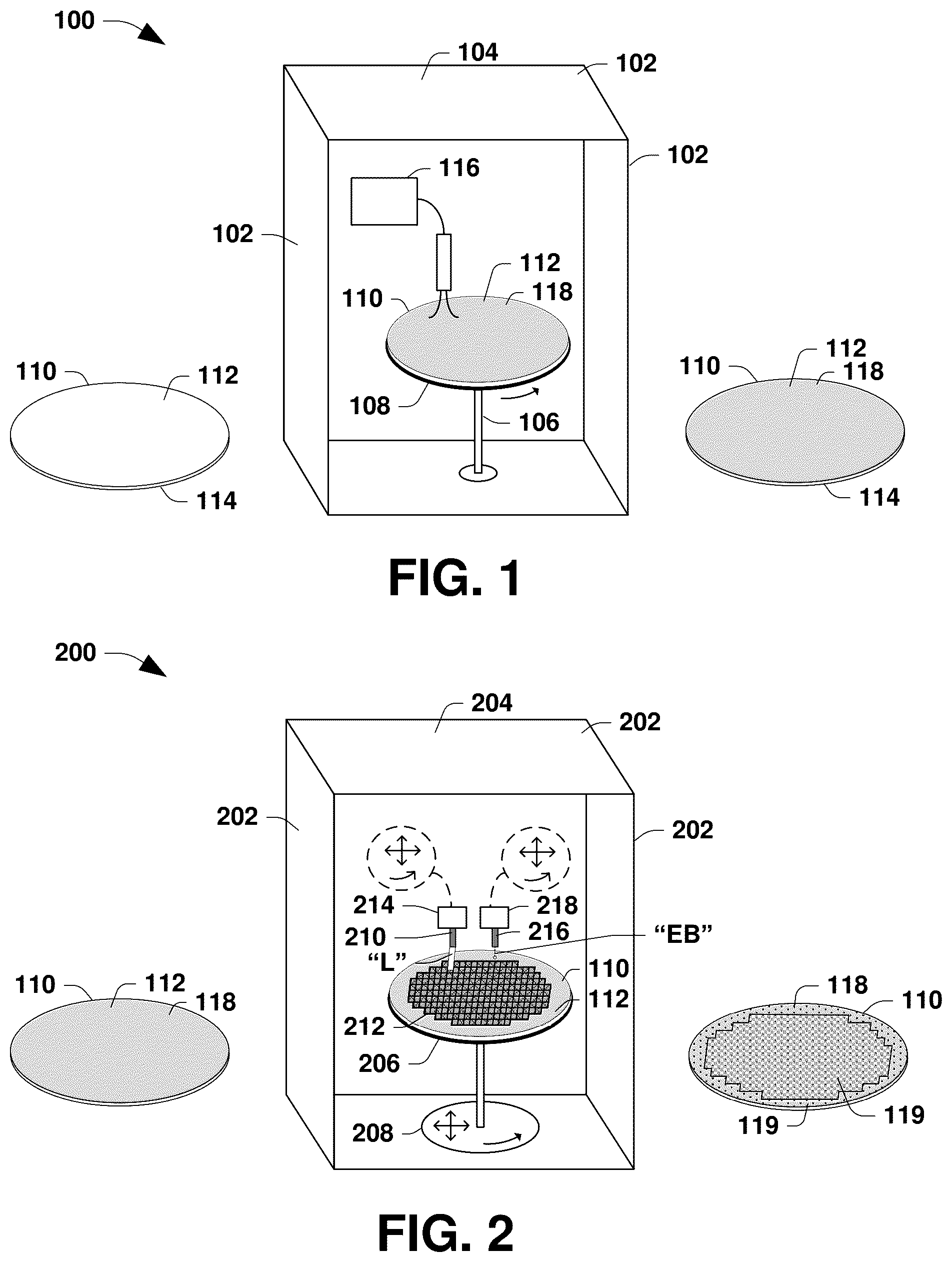 Patent US12321100 Figure 1 – Semiconductor lithography system and/or method