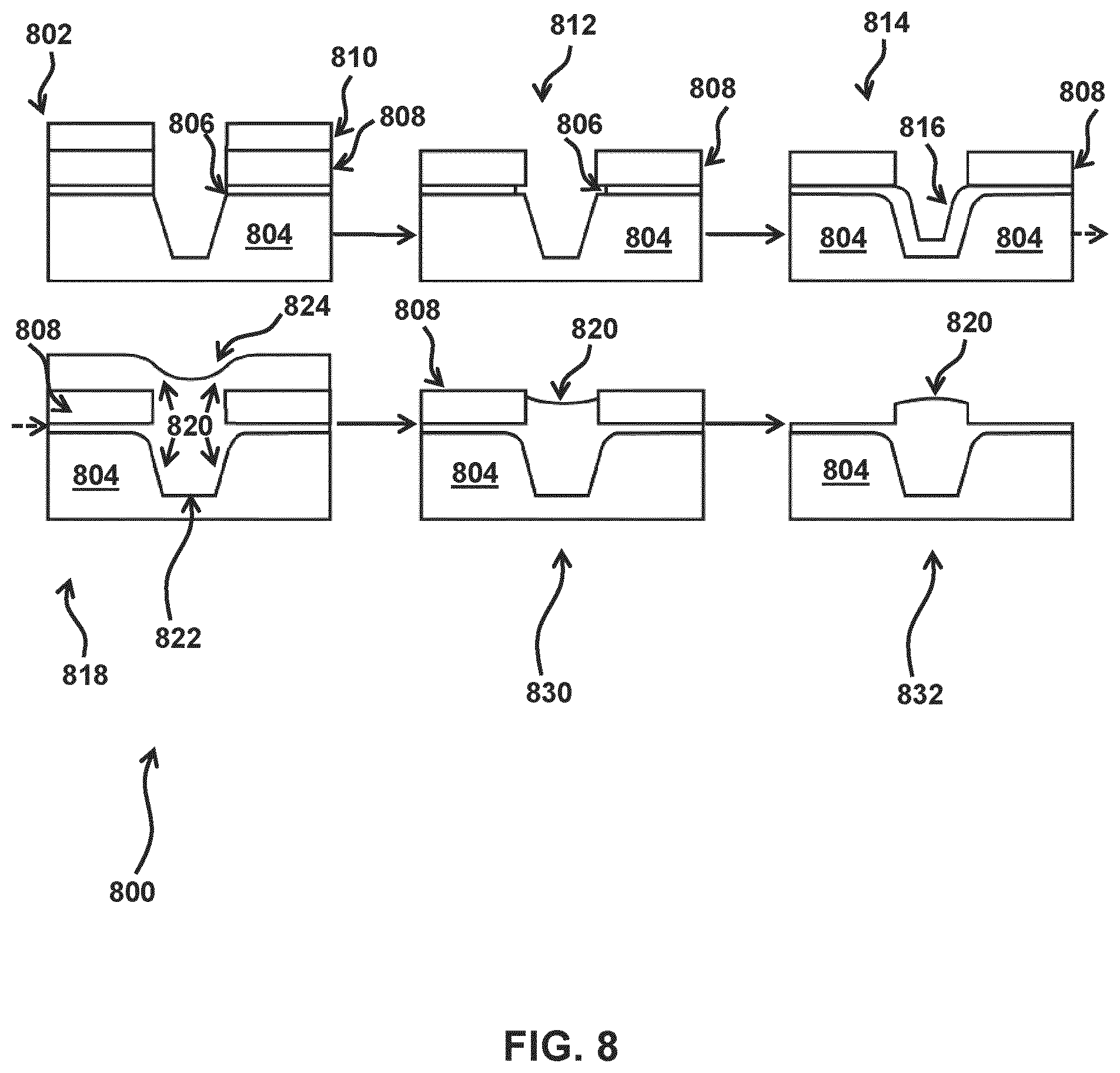 Patent US12321101 Figure 7 – Method for applying a deposition model in a semiconductor manufacturing process