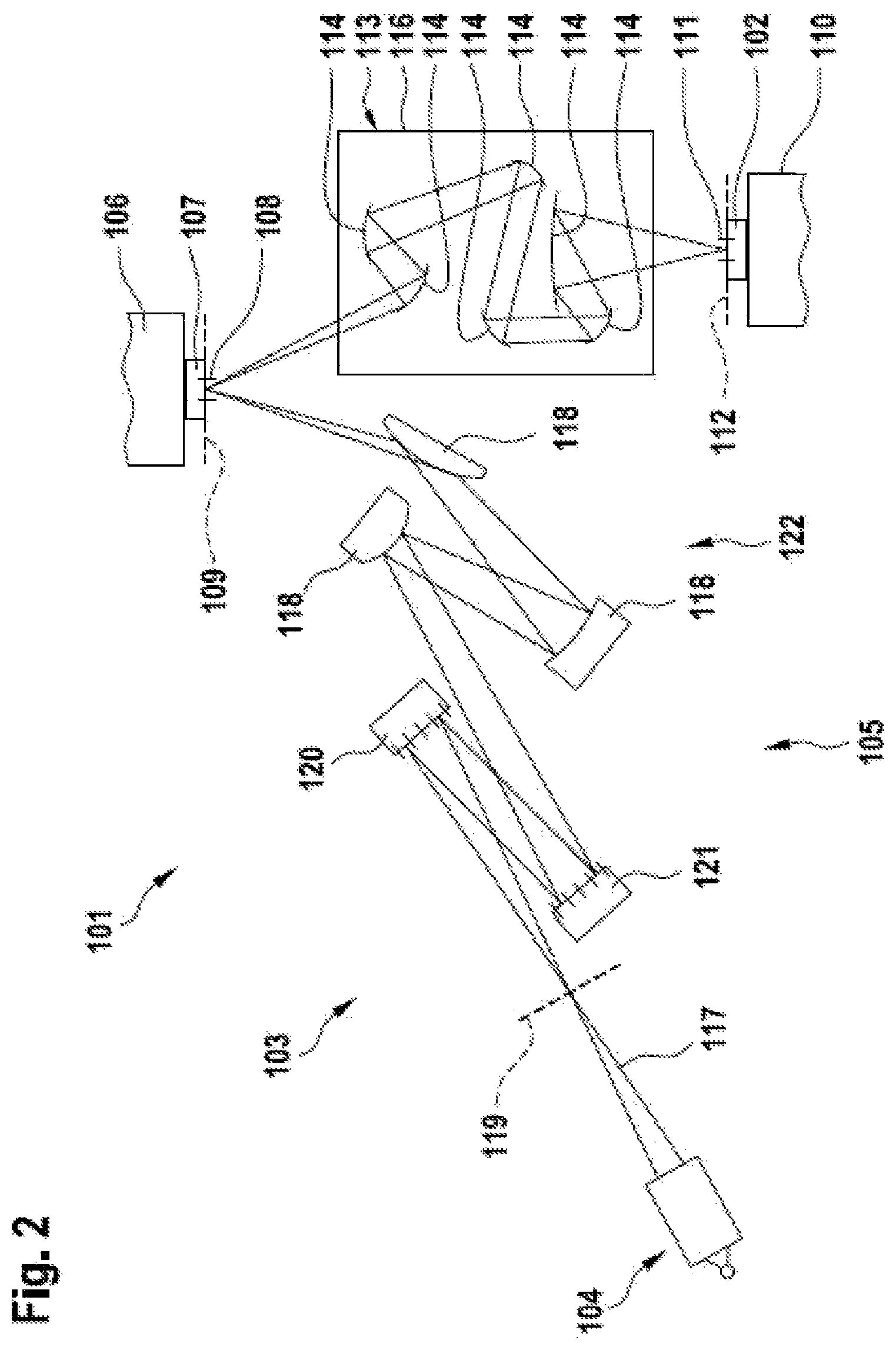 Patent US12321105 Figure 2 – Projection exposure apparatus for semiconductor lithography