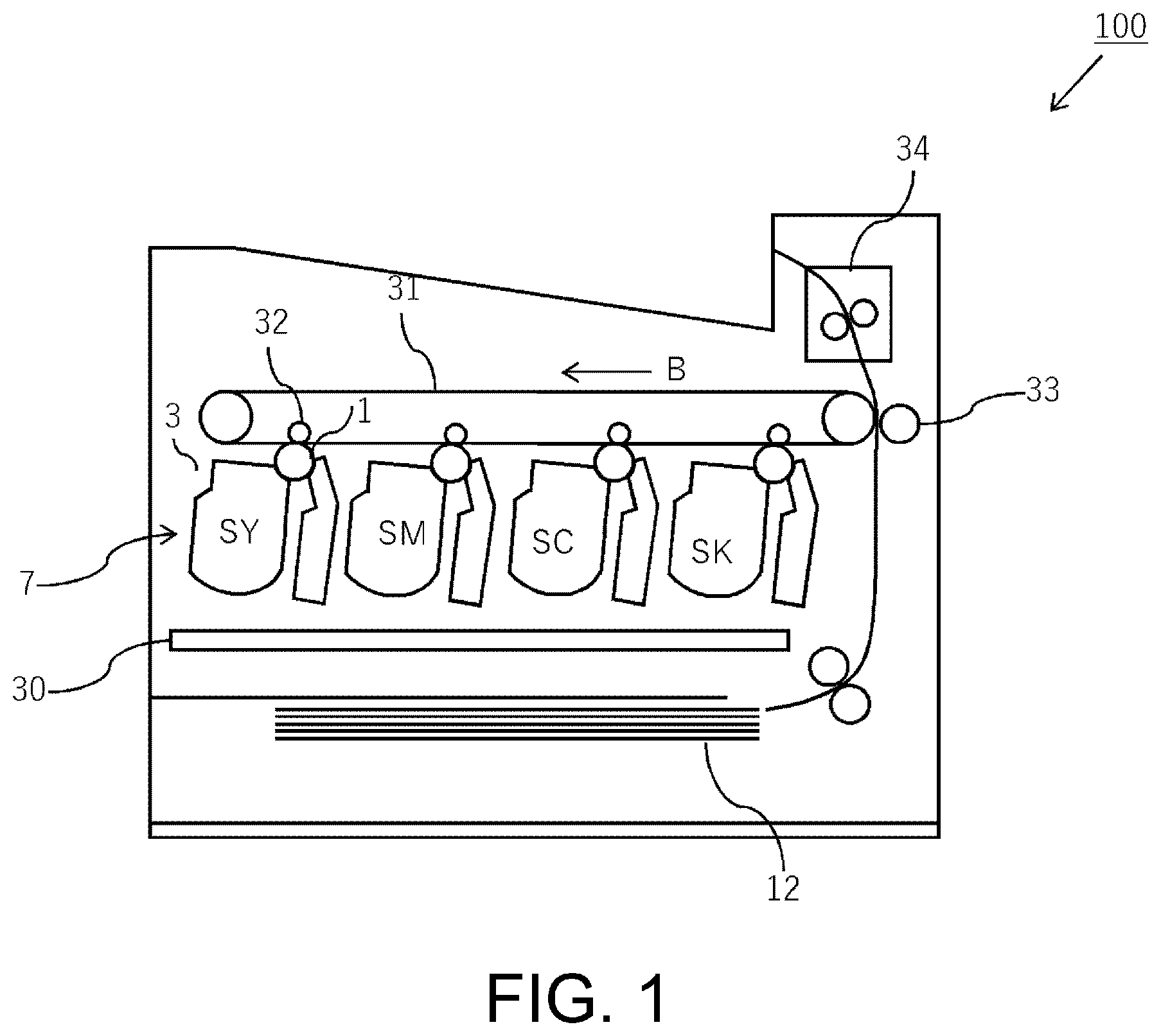 Patent US12321108 — Image forming apparatus — Figure 1