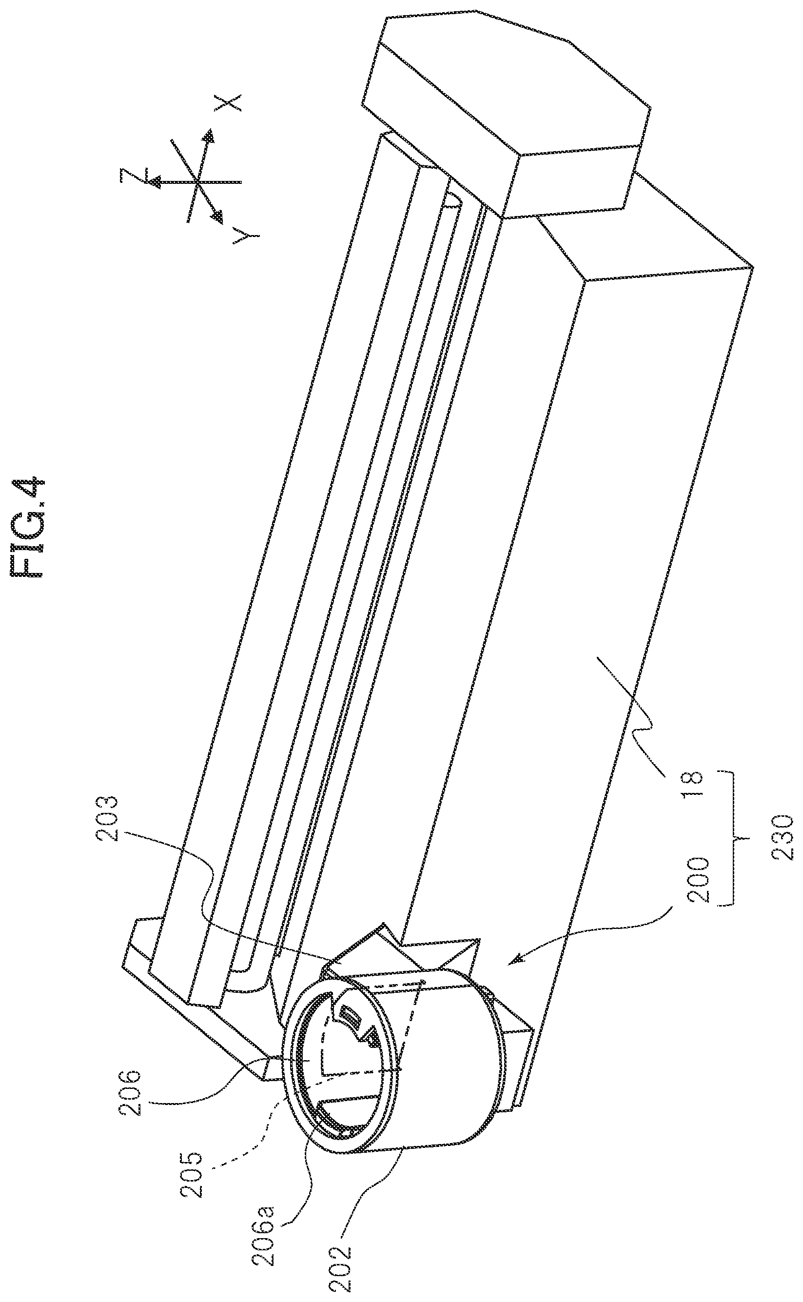 Patent US12321109 Figure 5 – Image forming apparatus for use with detachable toner container