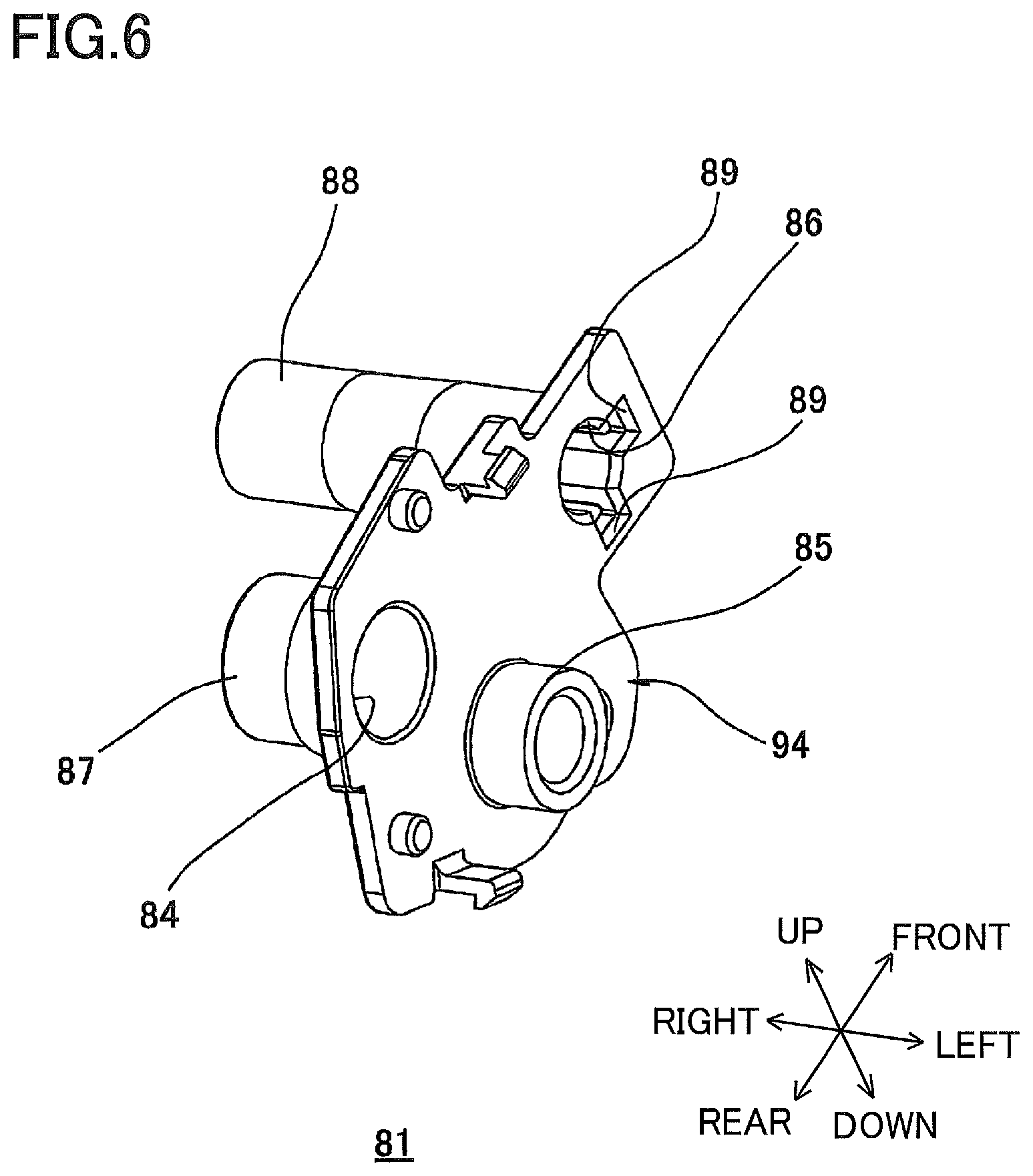 Patent US12321110 Figure 6 – Developing cartridge having coupling and developing roller