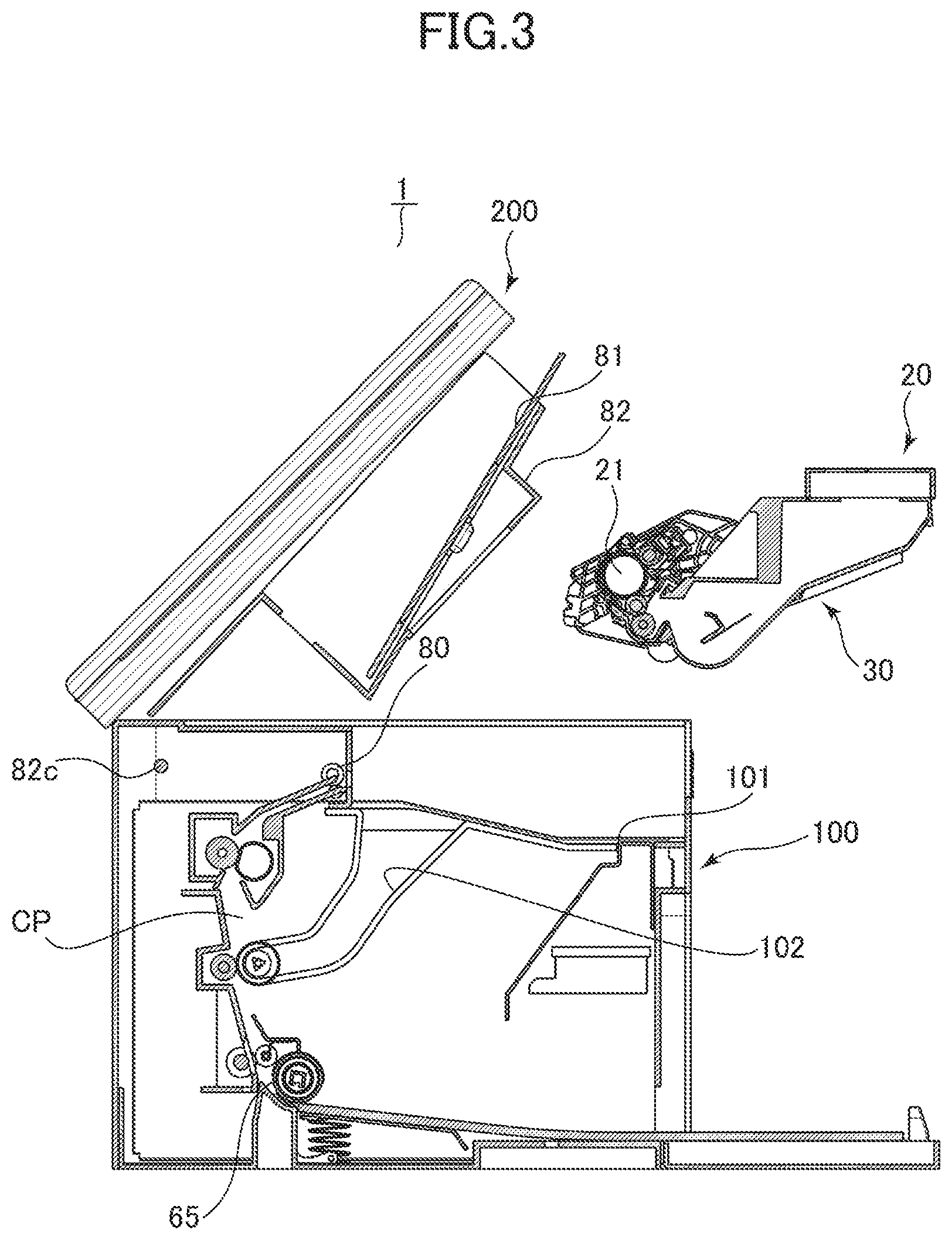 Patent US12321111 Figure 3 – Image forming apparatus