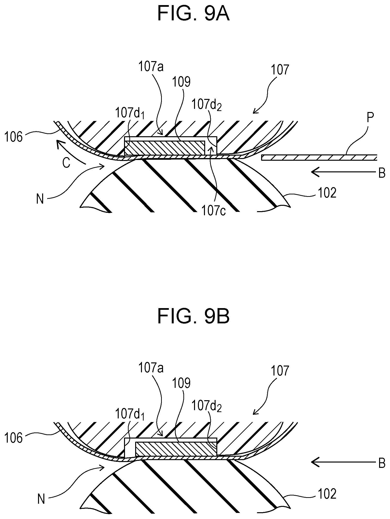 Patent US12321113 Figure 9 – Fixing apparatus to fix a toner image to a printing material