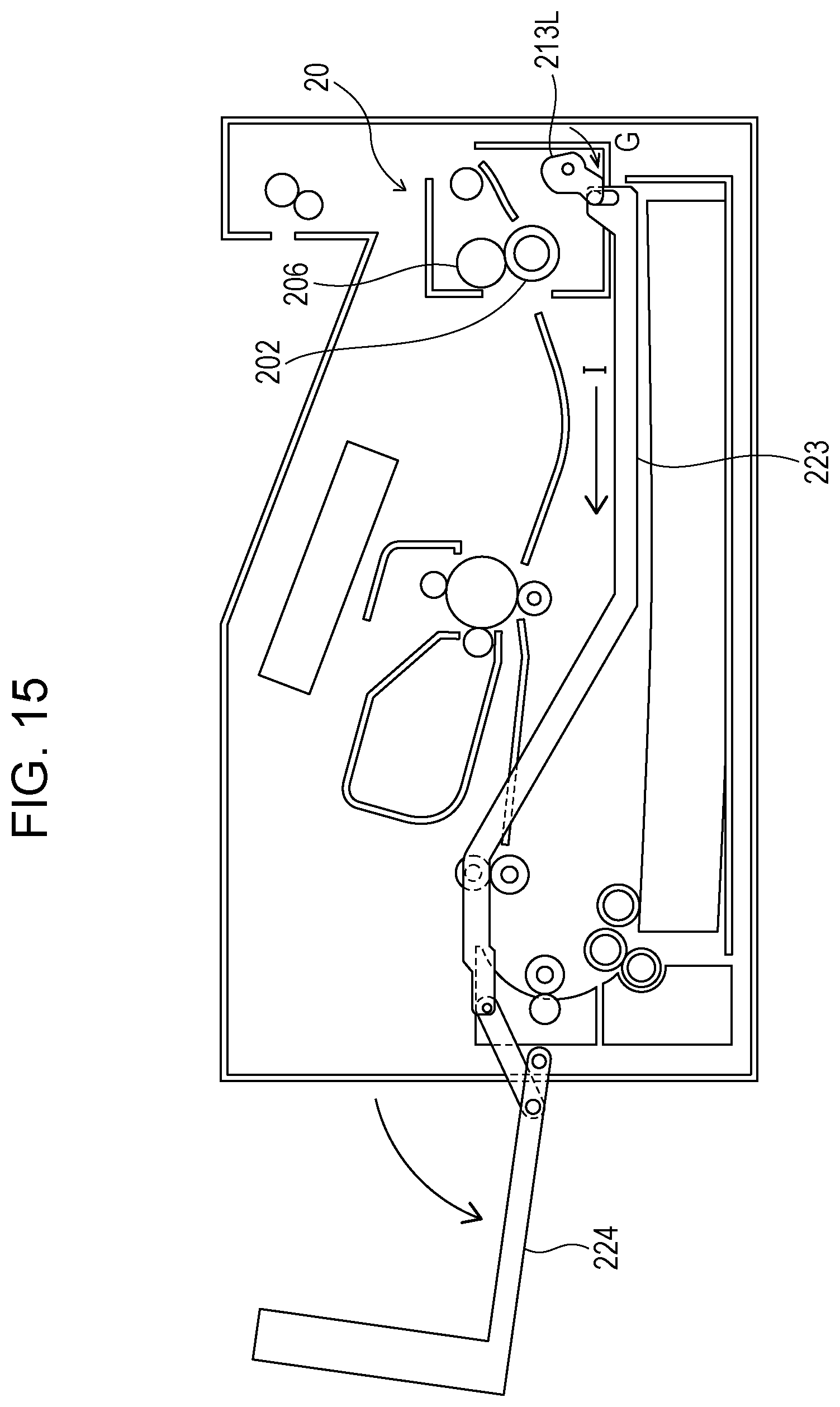Patent US12321113 Figure 15 – Fixing apparatus to fix a toner image to a printing material