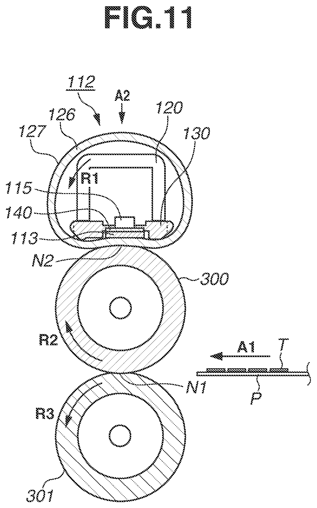 Patent US12321115 Figure 11 – Heating apparatus and image forming apparatus