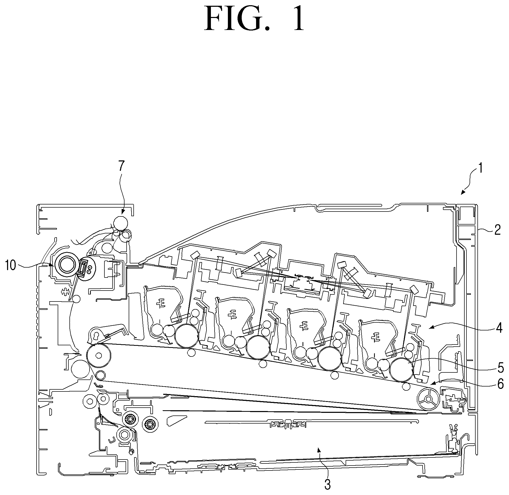 Patent US12321116 Figure 1 – Fuser comprising heat transfer member for preventing overheat of fusing belt