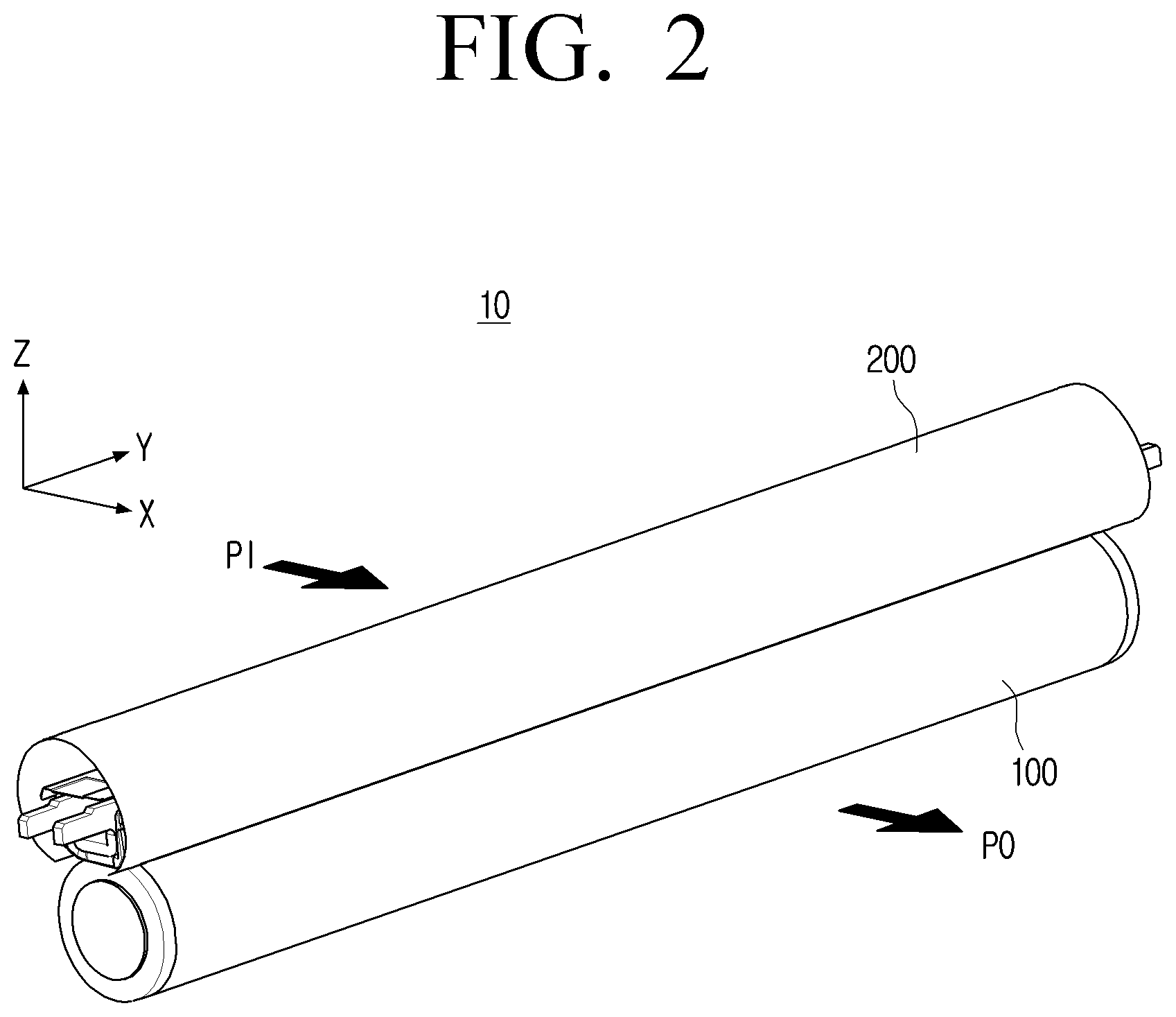 Patent US12321116 Figure 2 – Fuser comprising heat transfer member for preventing overheat of fusing belt