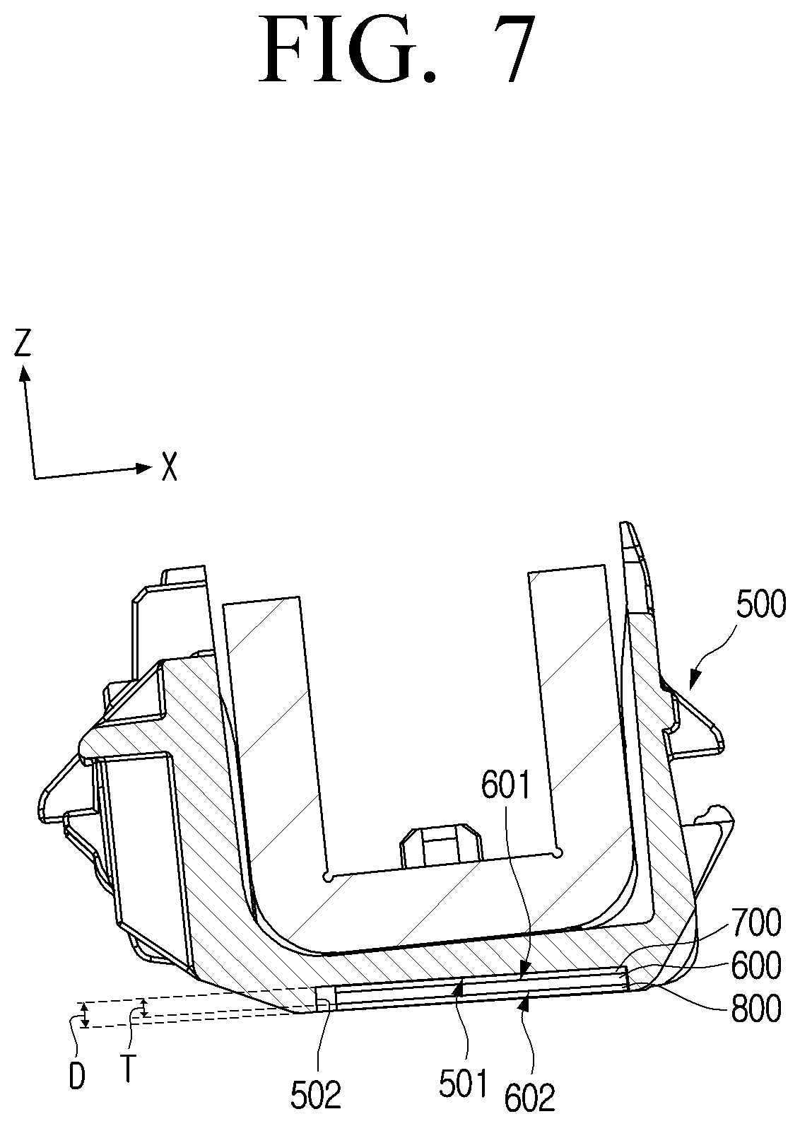 Patent US12321116 Figure 7 – Fuser comprising heat transfer member for preventing overheat of fusing belt