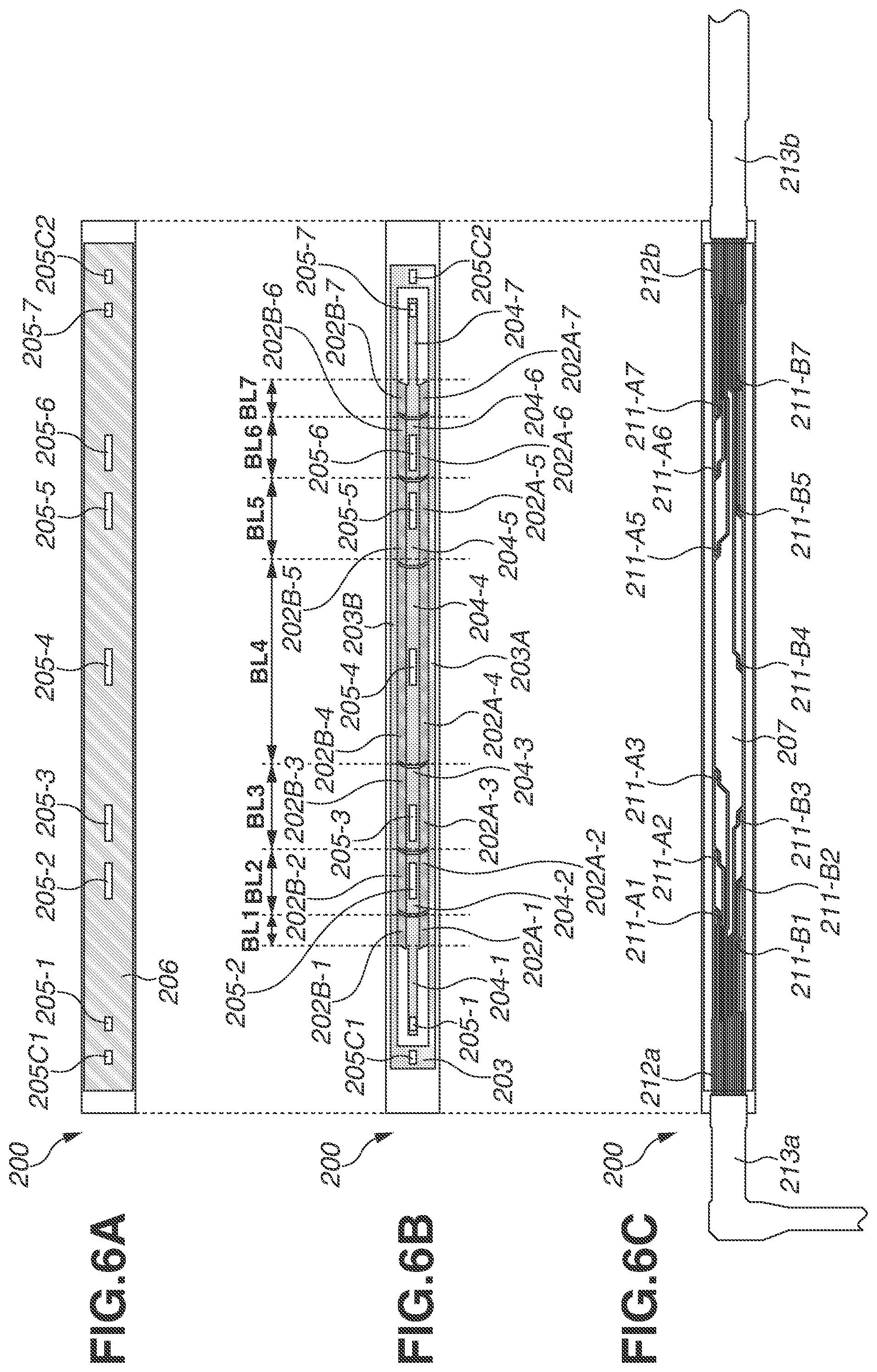 Patent US12321117 Figure 6 – Fixing device in which a power supply terminal in contact with an electrode of a heater and a power supply cable are arranged in an internal space of a film