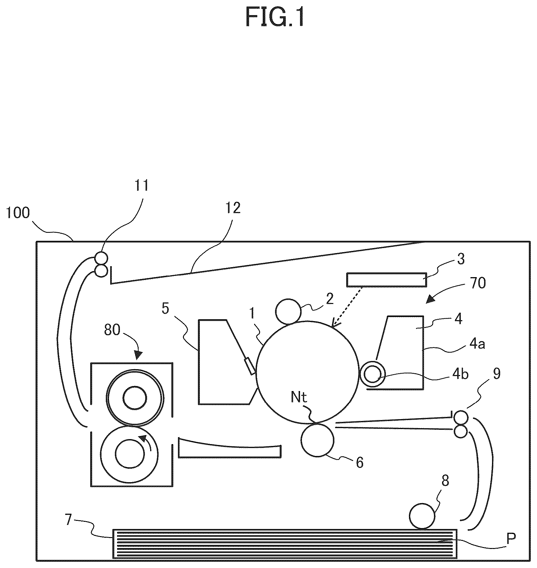 Patent US12321118 Figure 1 – Fixing member and fixing unit