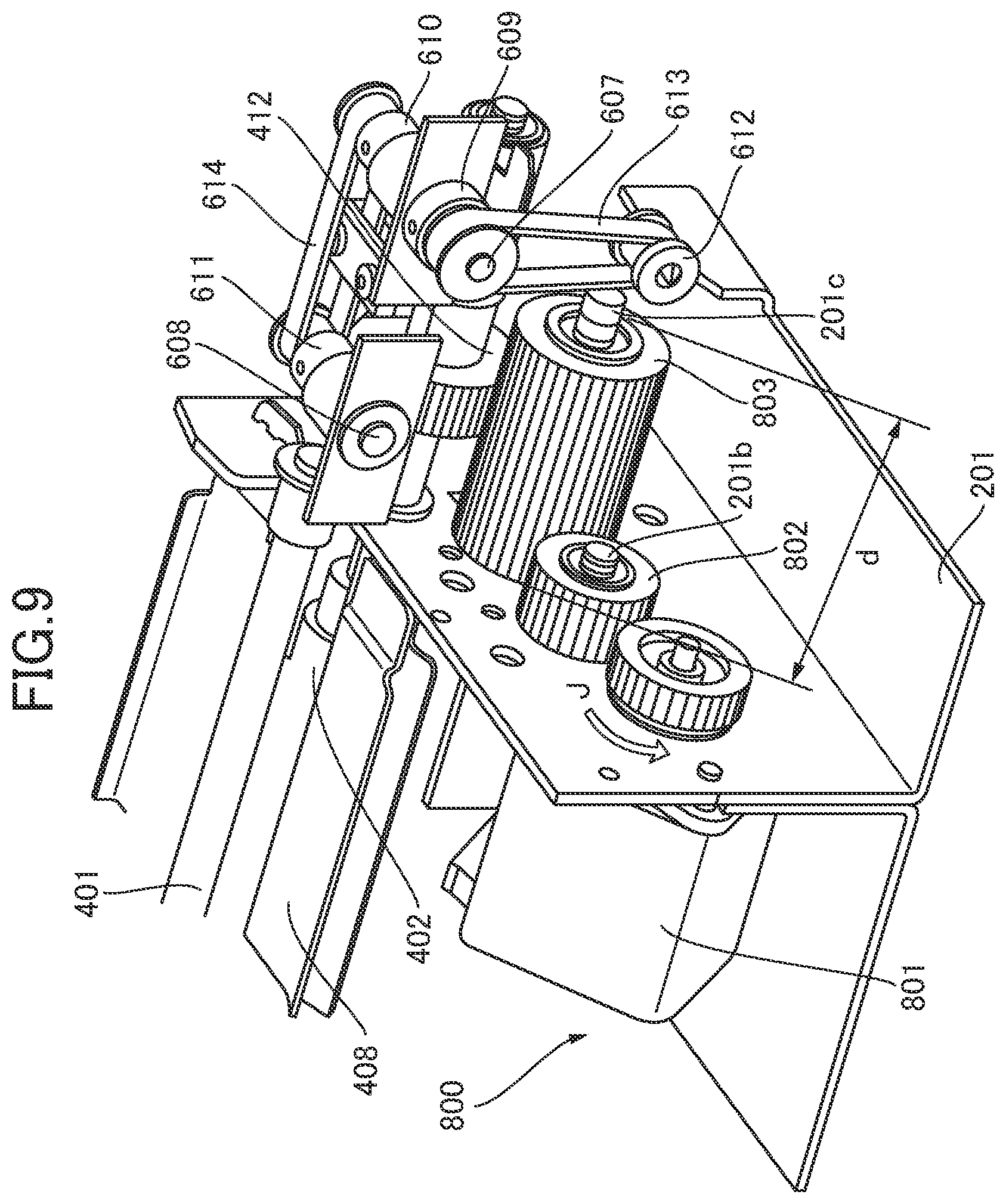 Patent US12321122 Figure 9 – Sheet conveyance apparatus and image forming apparatus