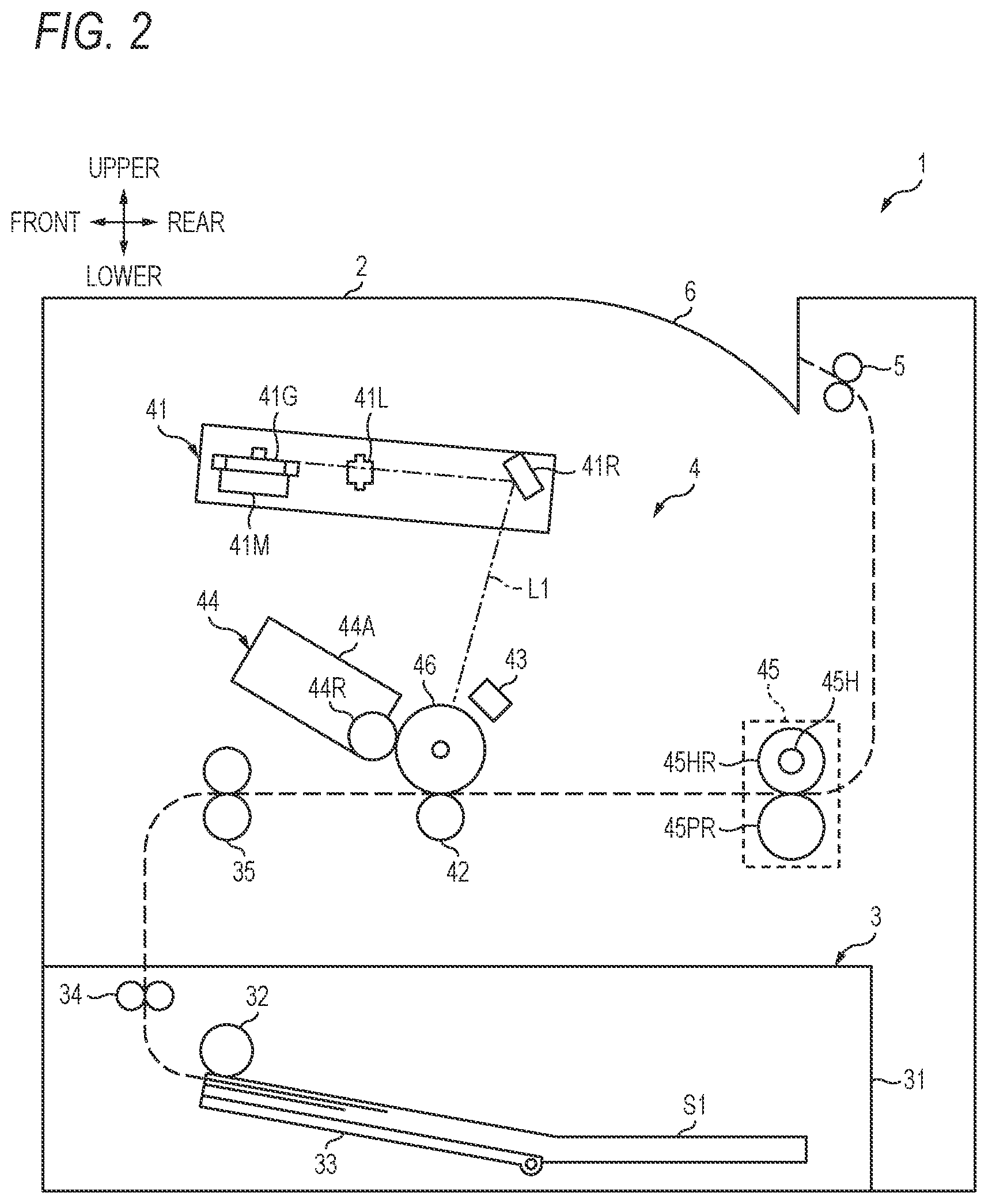 Patent US12321124 Figure 2 – Image forming apparatus, image forming system, and non-transitory computer-readable storage medium