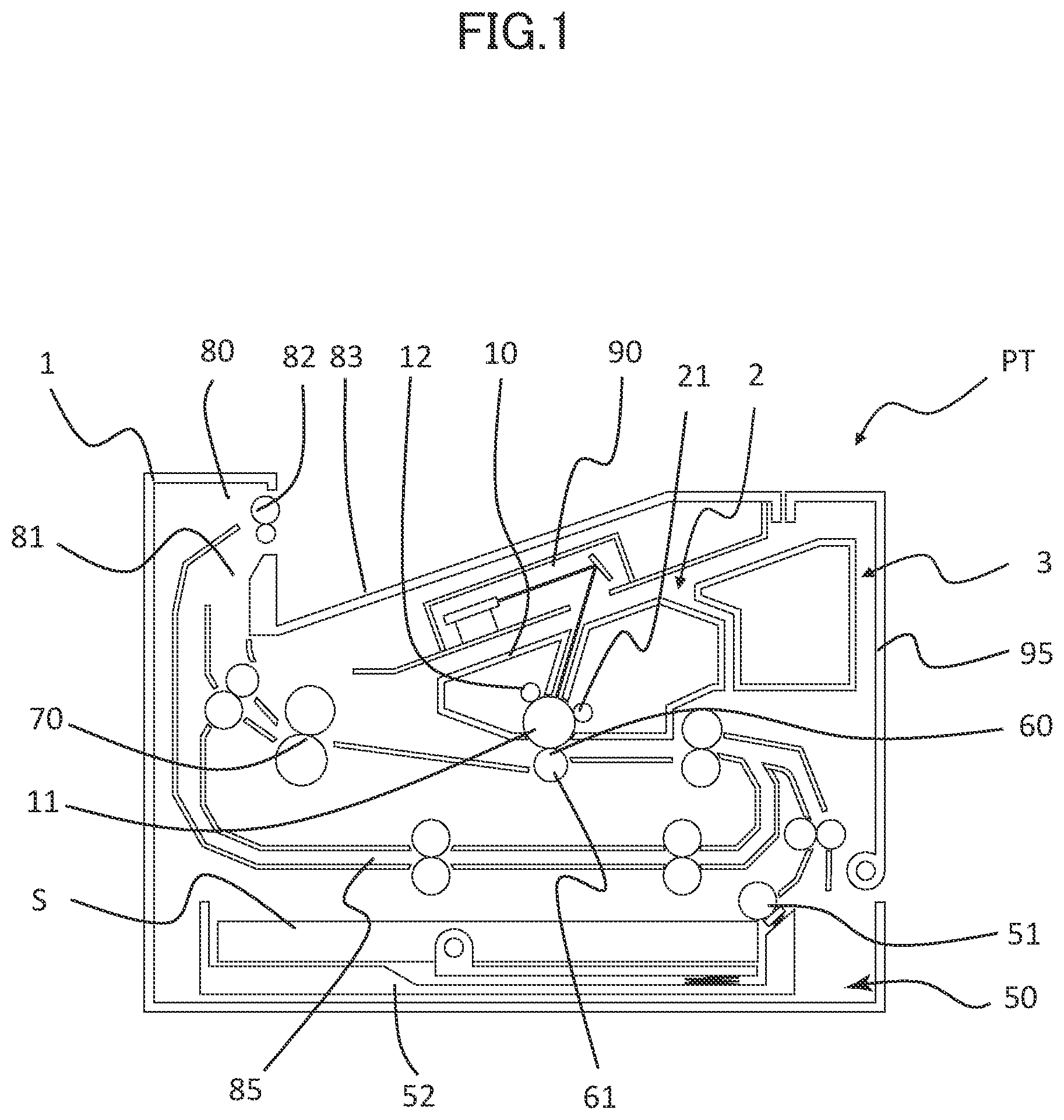 Patent US12321127 Figure 1 – Image forming apparatus