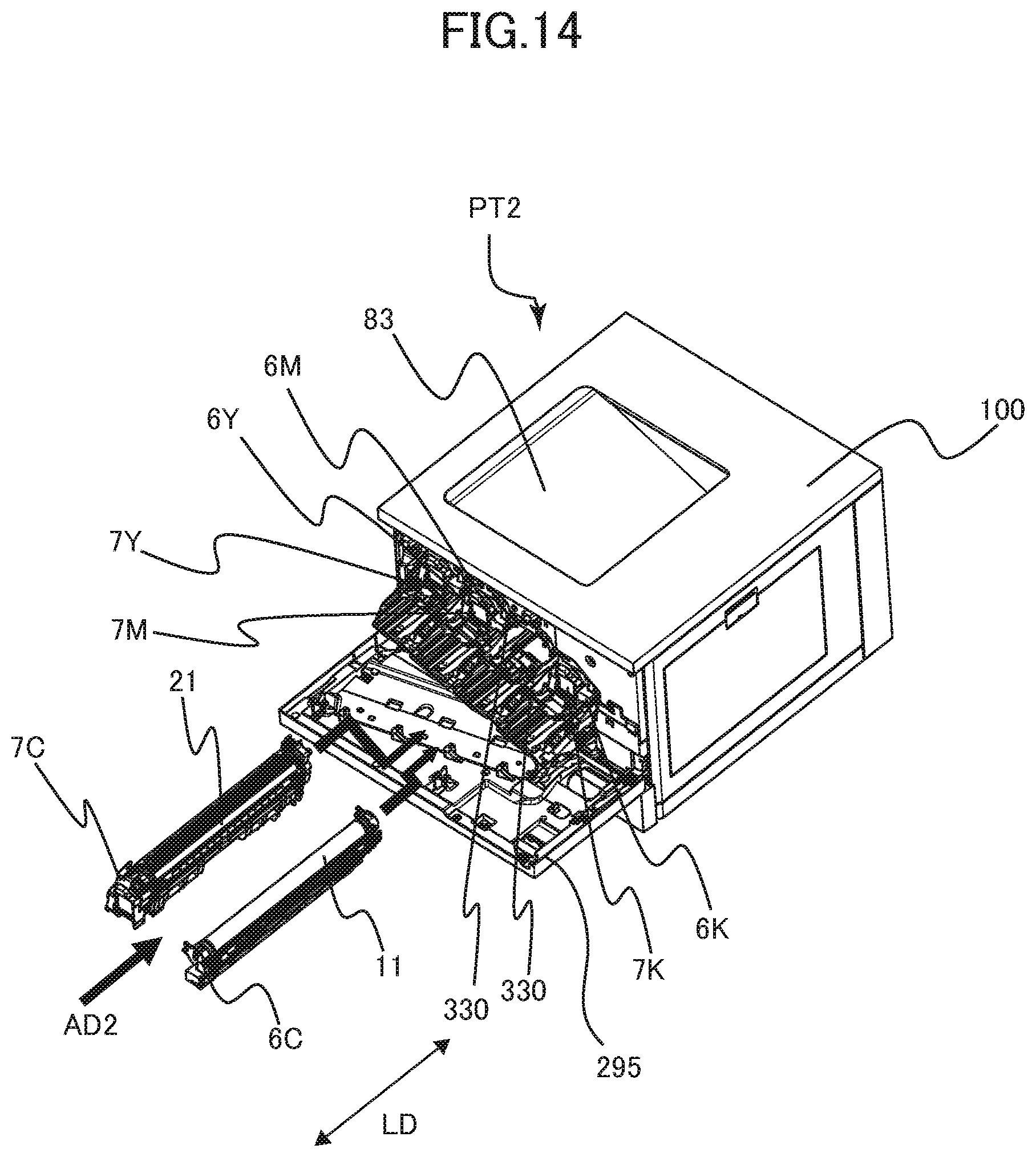 Patent US12321127 Figure 14 – Image forming apparatus