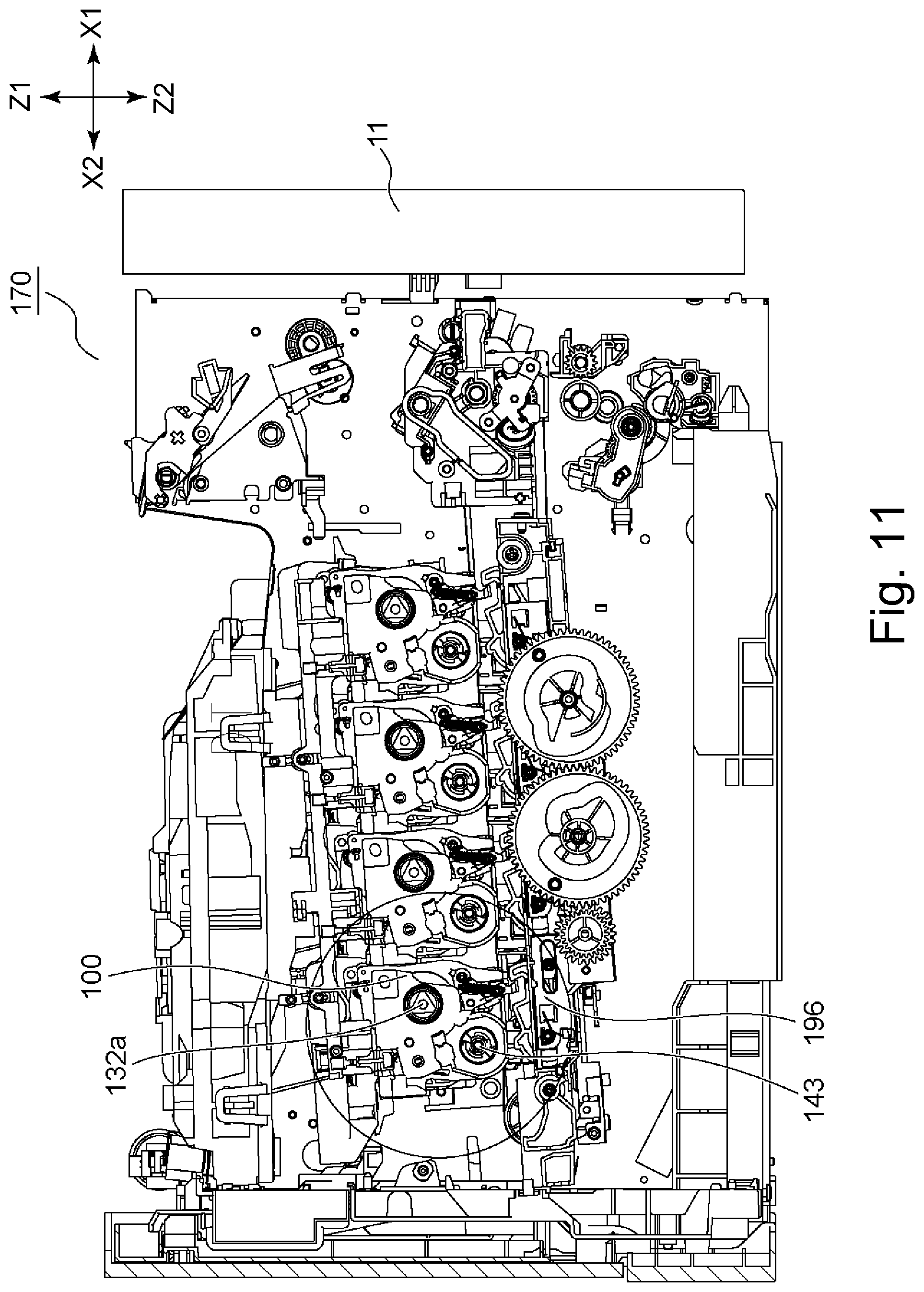 Patent US12321128 Figure 11 – Electrophotographic image forming apparatus and cartridge