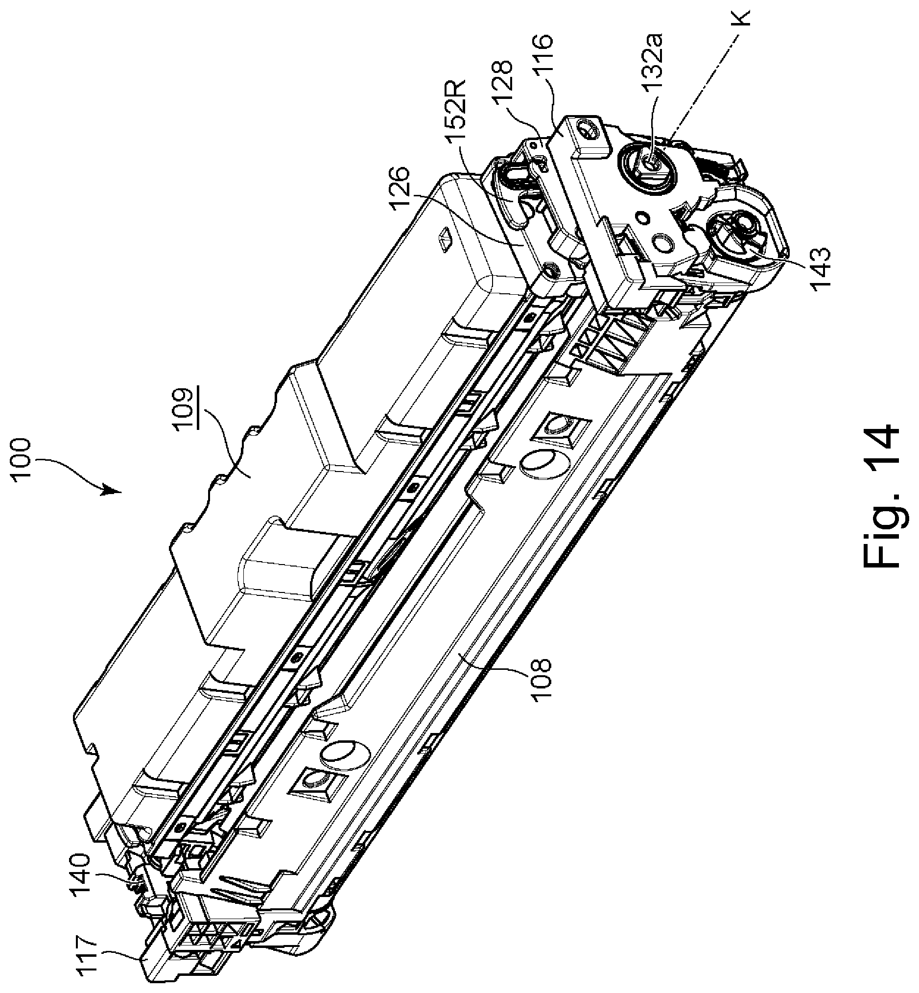 Patent US12321128 Figure 14 – Electrophotographic image forming apparatus and cartridge