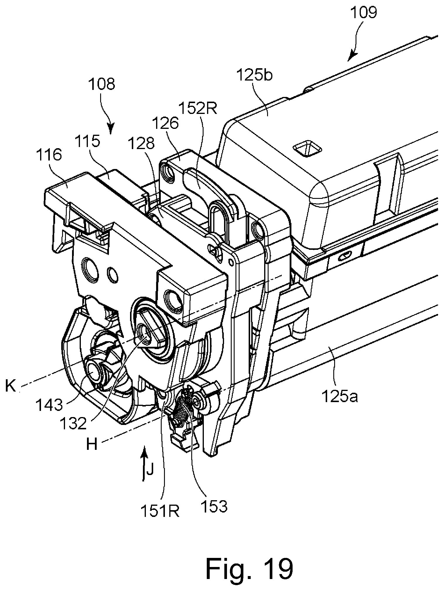 Patent US12321128 Figure 19 – Electrophotographic image forming apparatus and cartridge
