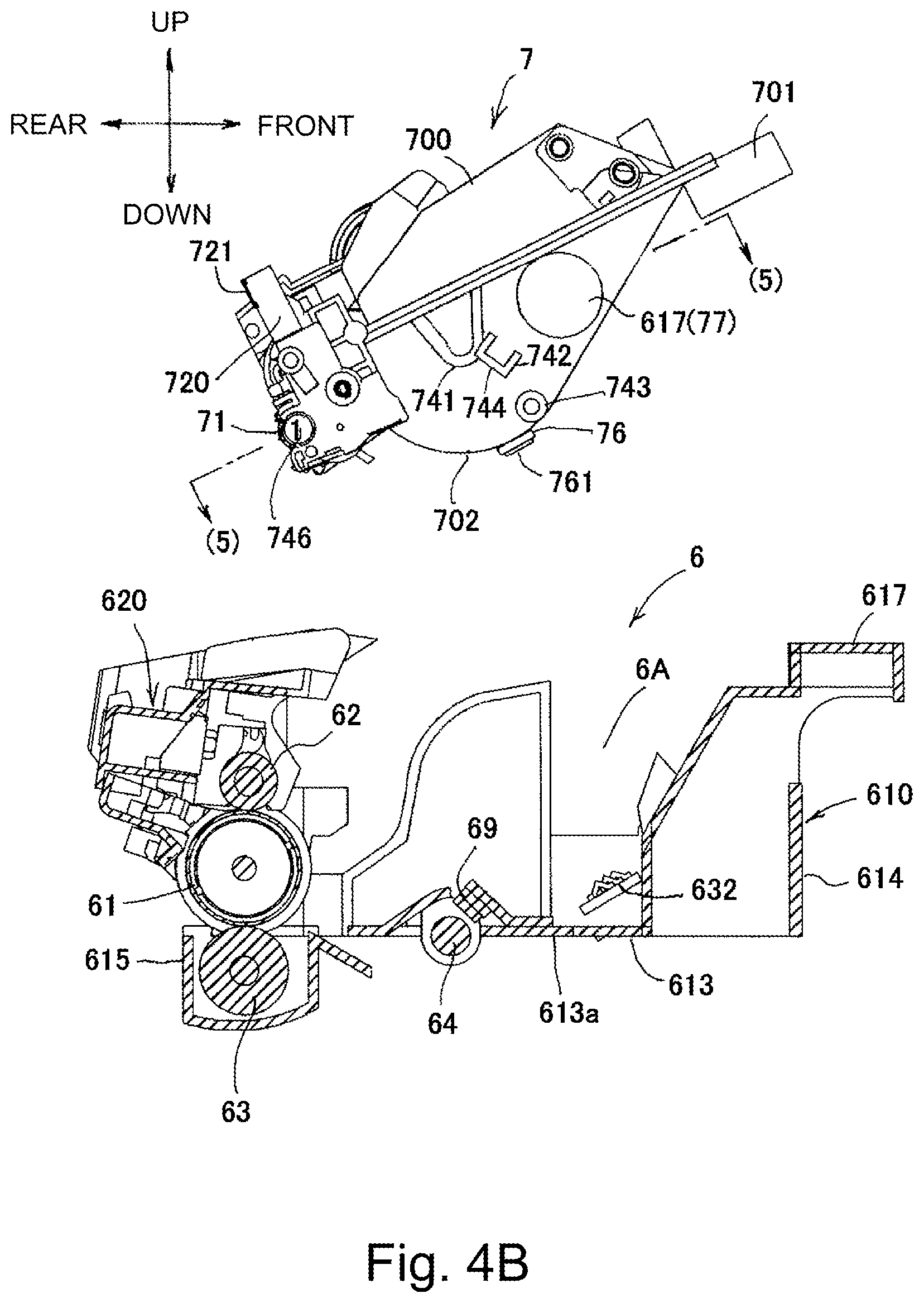 Patent US12321129 Figure 5 – Photosensitive member cartridge and process cartridge