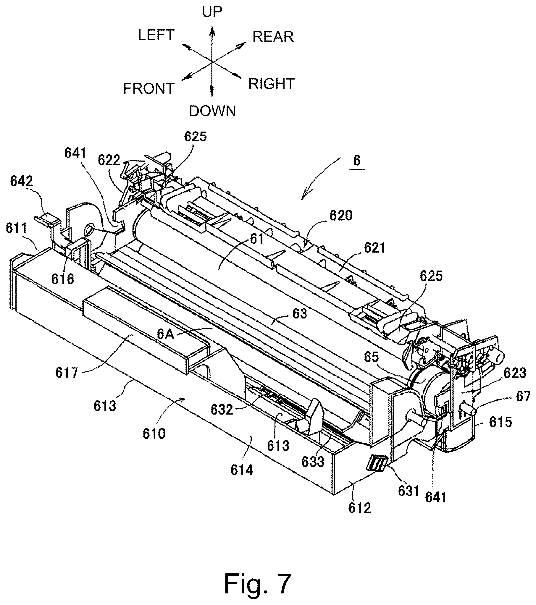 Patent US12321129 Figure 8 – Photosensitive member cartridge and process cartridge