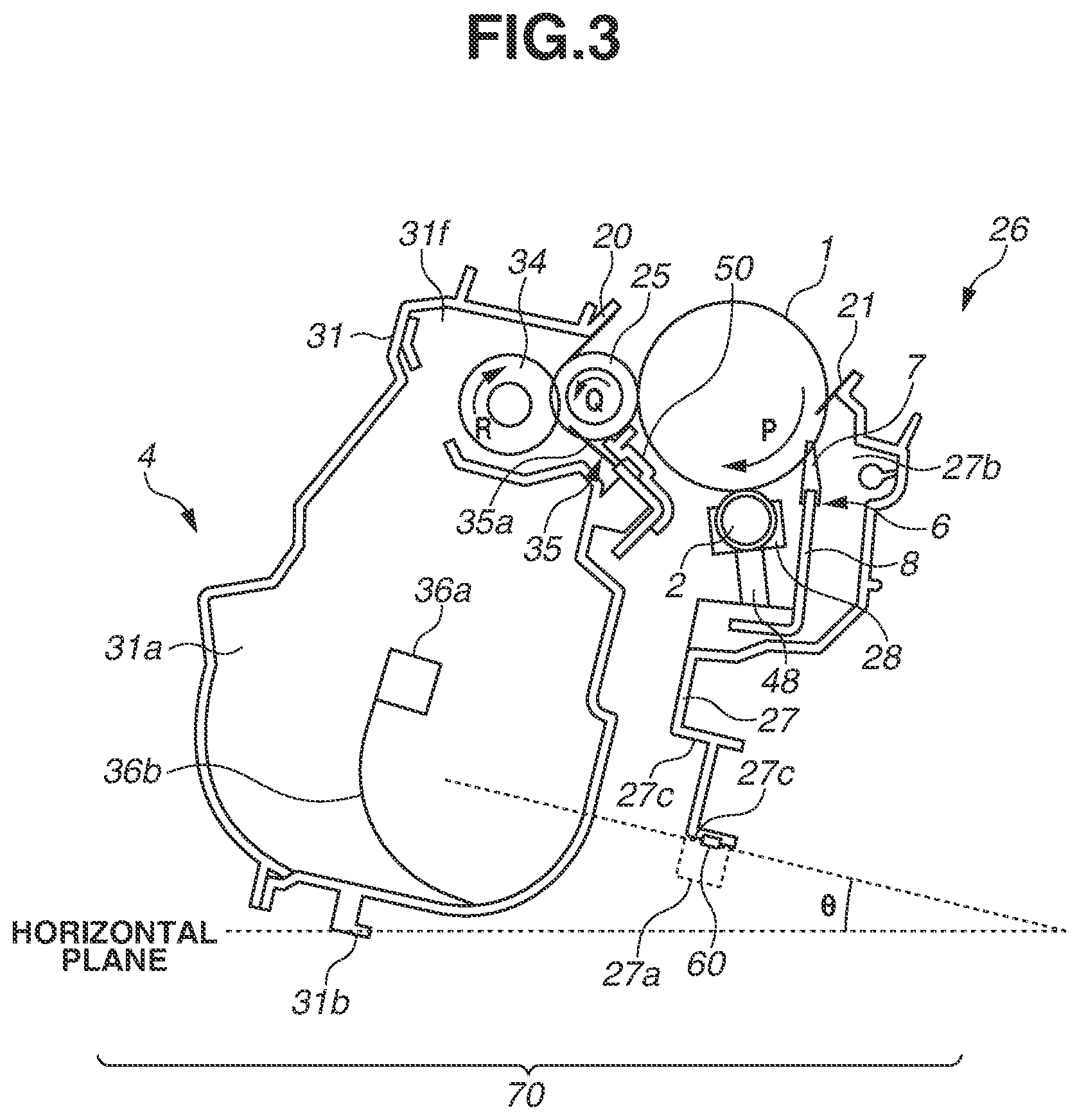 Patent US12321130 Figure 3 – Cartridge, process cartridge, and image forming apparatus