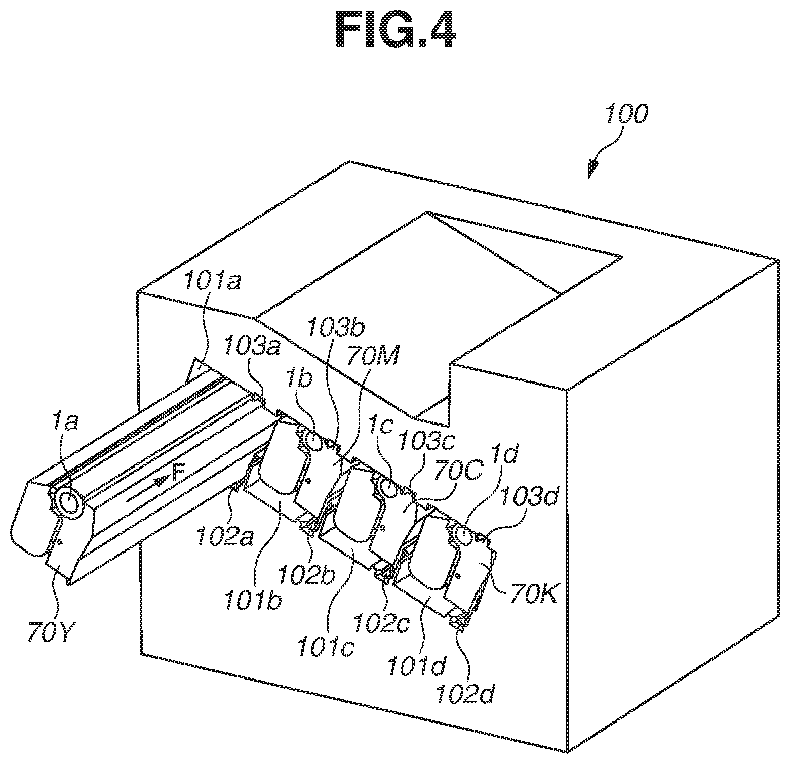 Patent US12321130 Figure 4 – Cartridge, process cartridge, and image forming apparatus