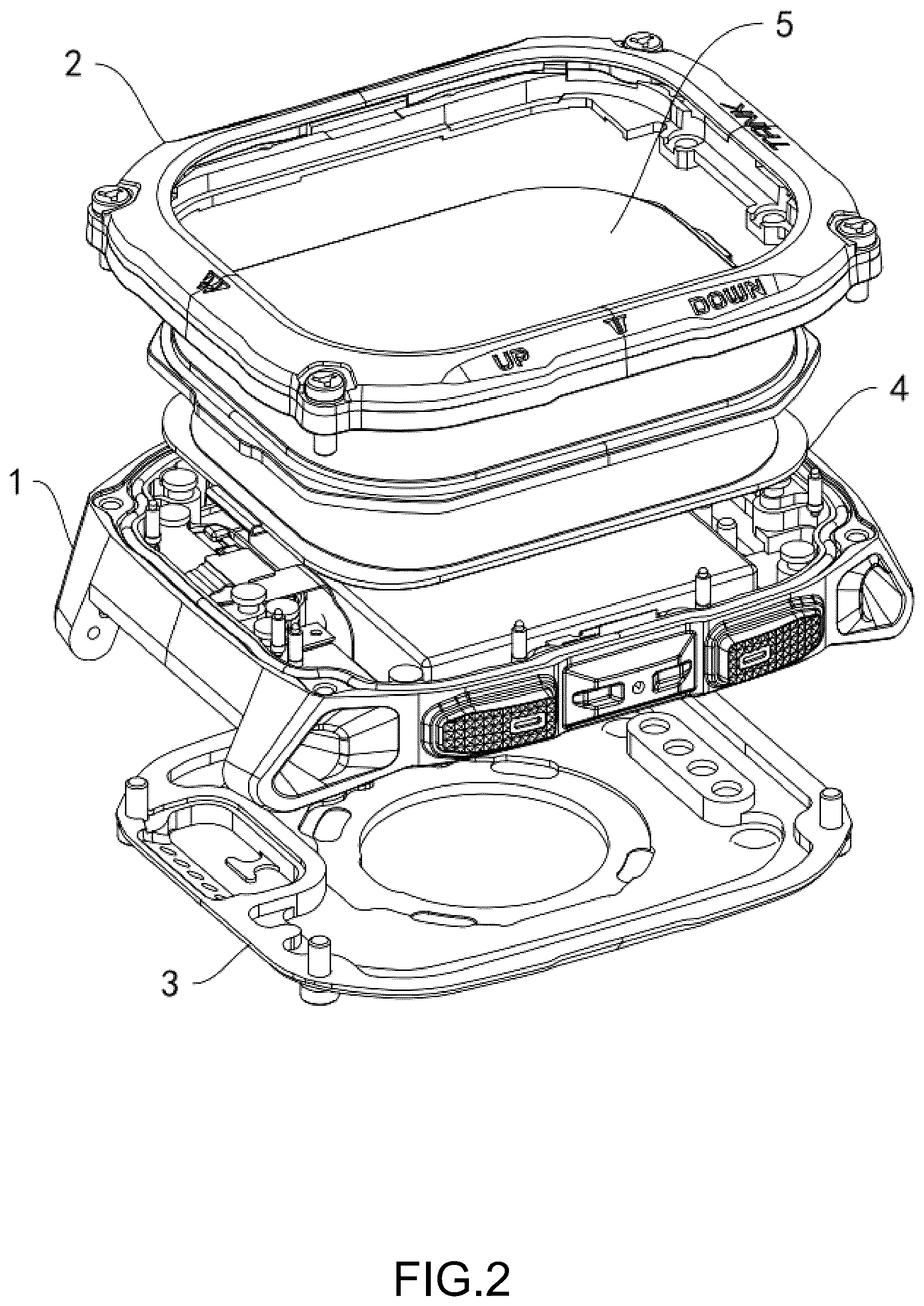 Patent US12321136 Figure 2 – Waterproof structure for watch