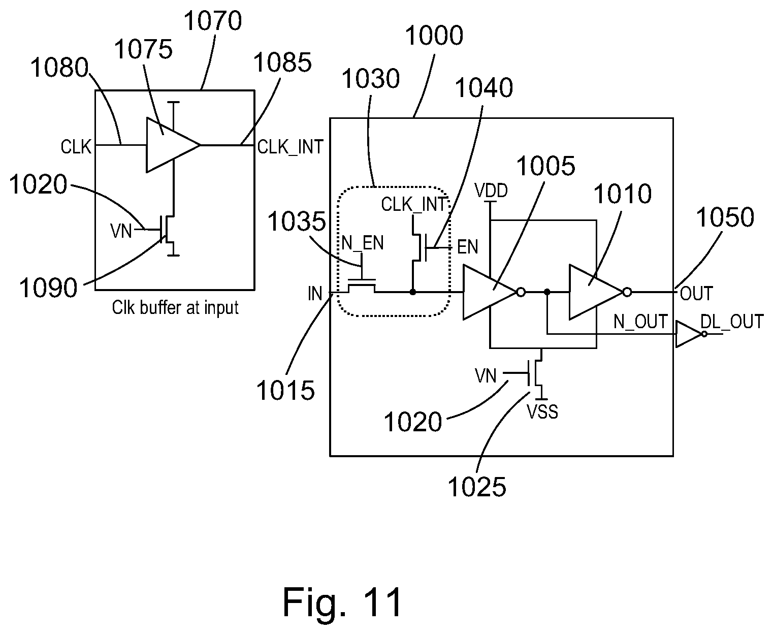 Patent US12321137 Figure 11 – Time-to-digital converter