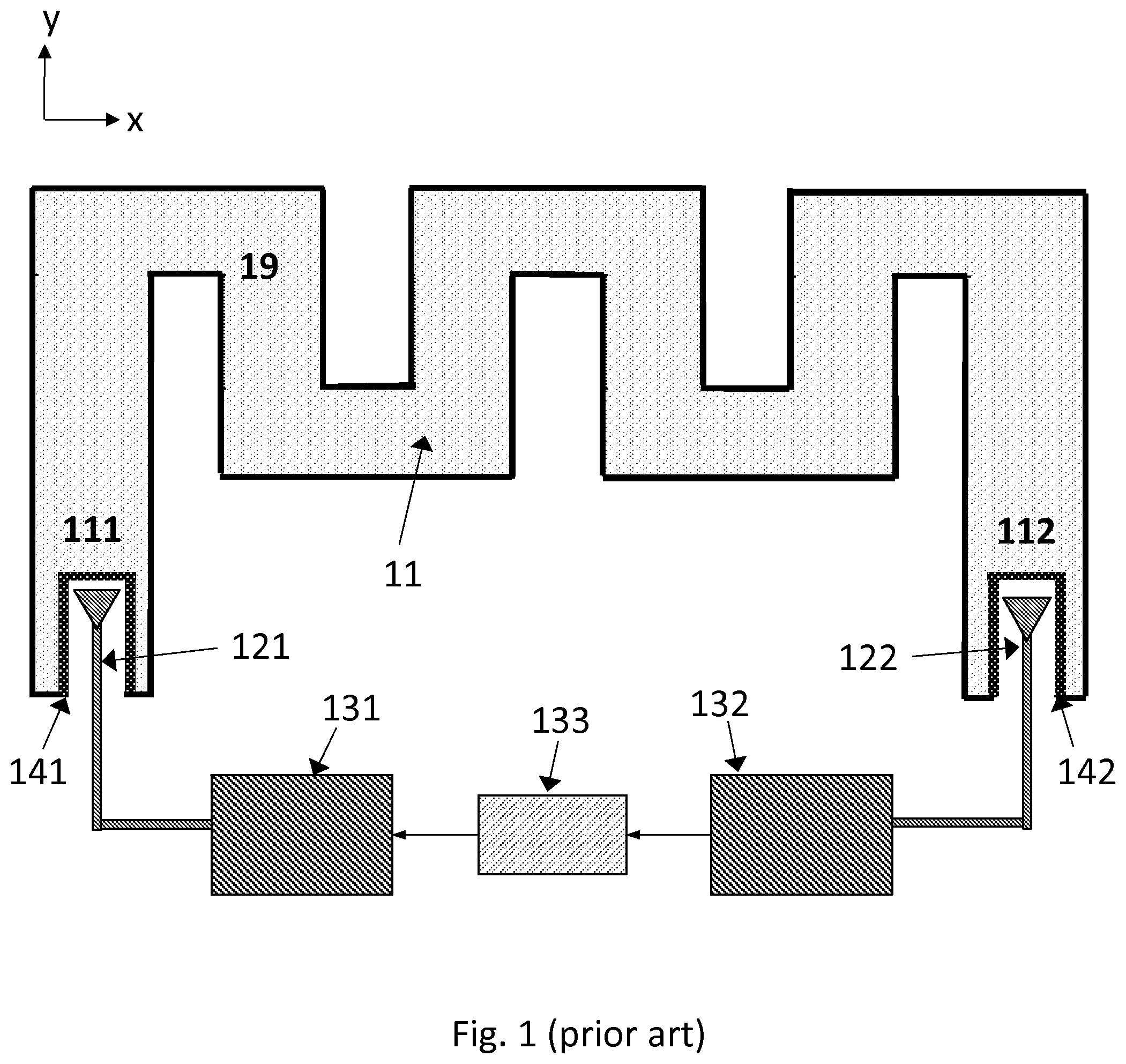 Patent US12321138 Figure 1 – High-frequency reference device