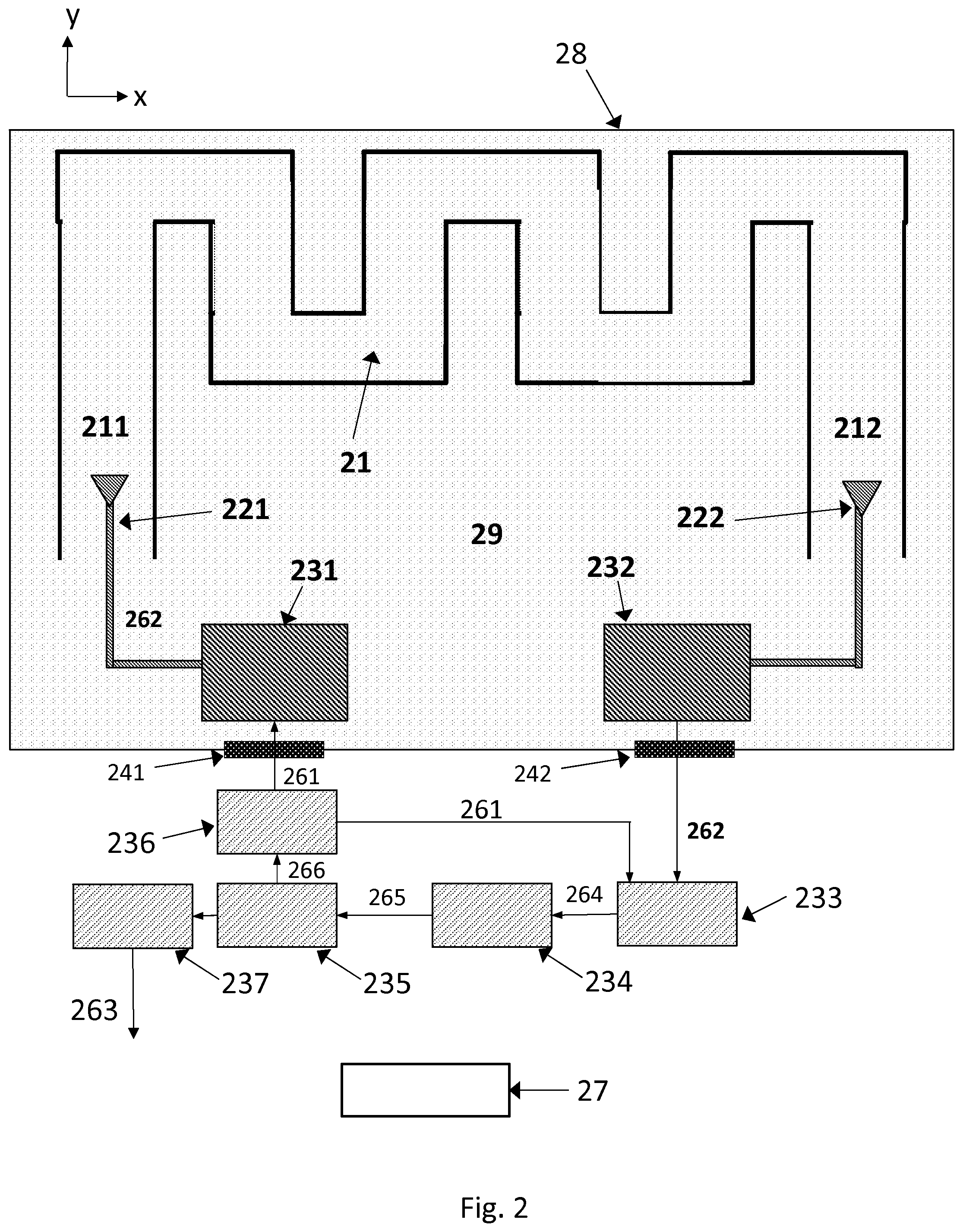 Patent US12321138 Figure 2 – High-frequency reference device