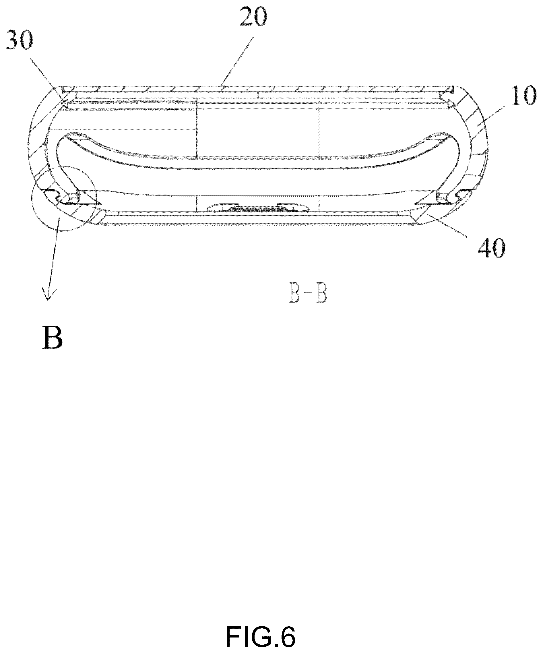 Patent US12321139 Figure 6 – Waterproof protective case for smart watches