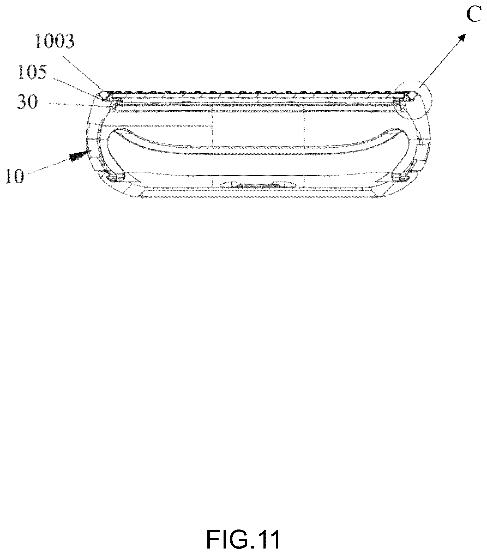 Patent US12321139 Figure 11 – Waterproof protective case for smart watches