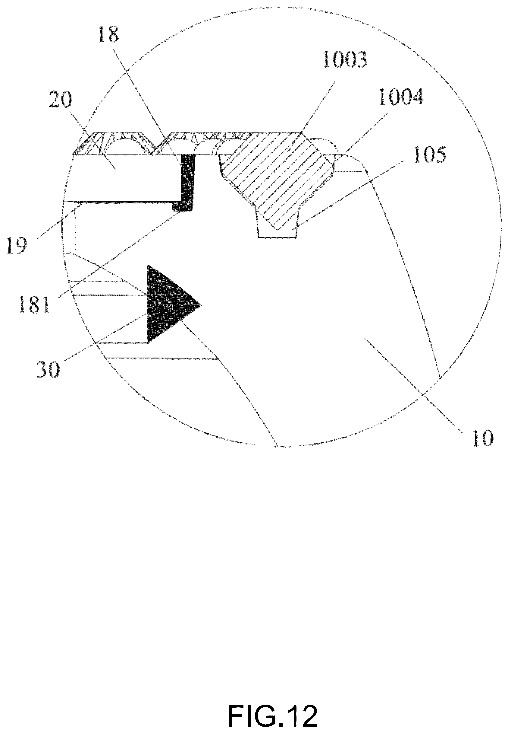 Patent US12321139 Figure 12 – Waterproof protective case for smart watches