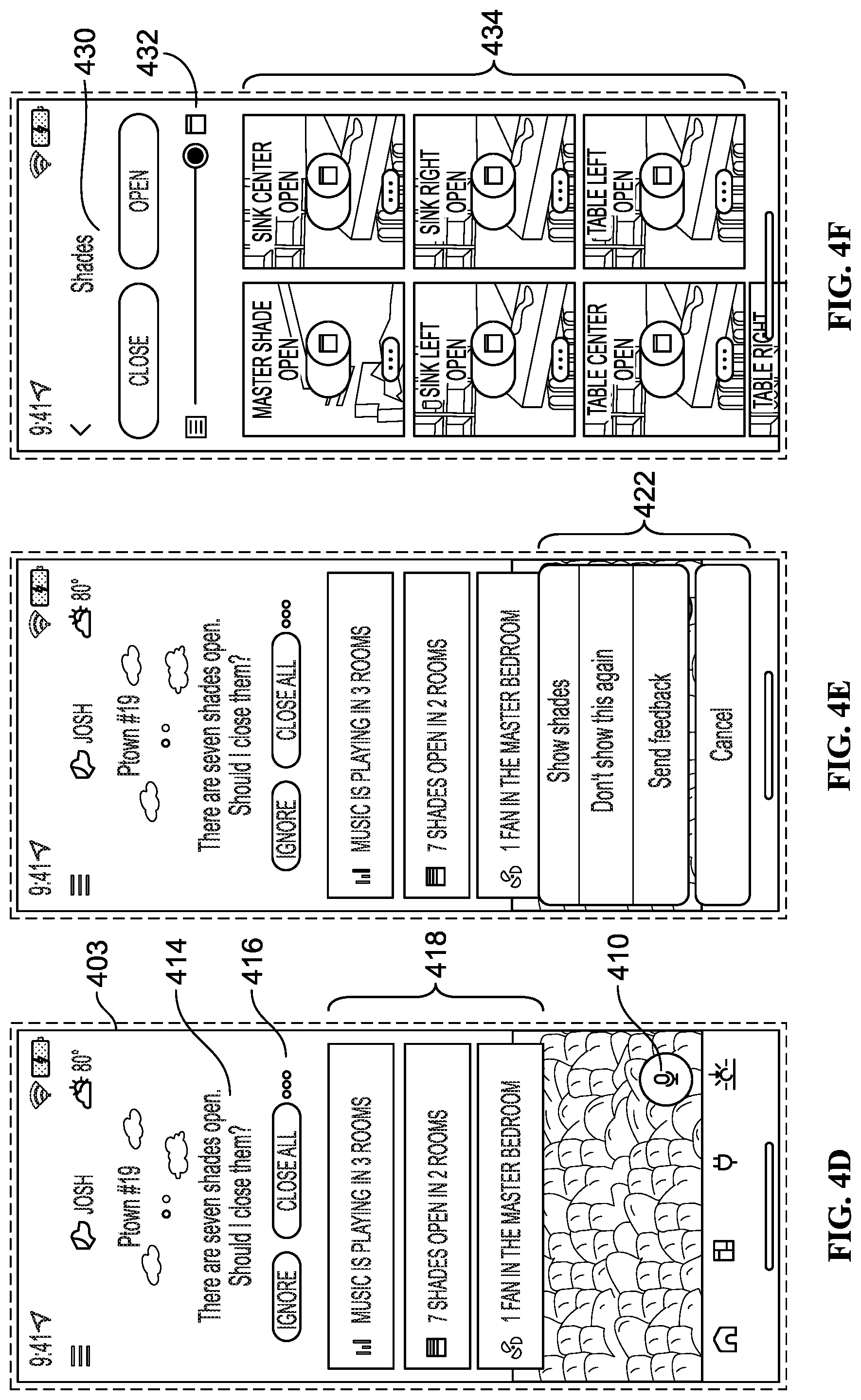 Patent US12321143 Figure 6 – Premises automation user recommendations