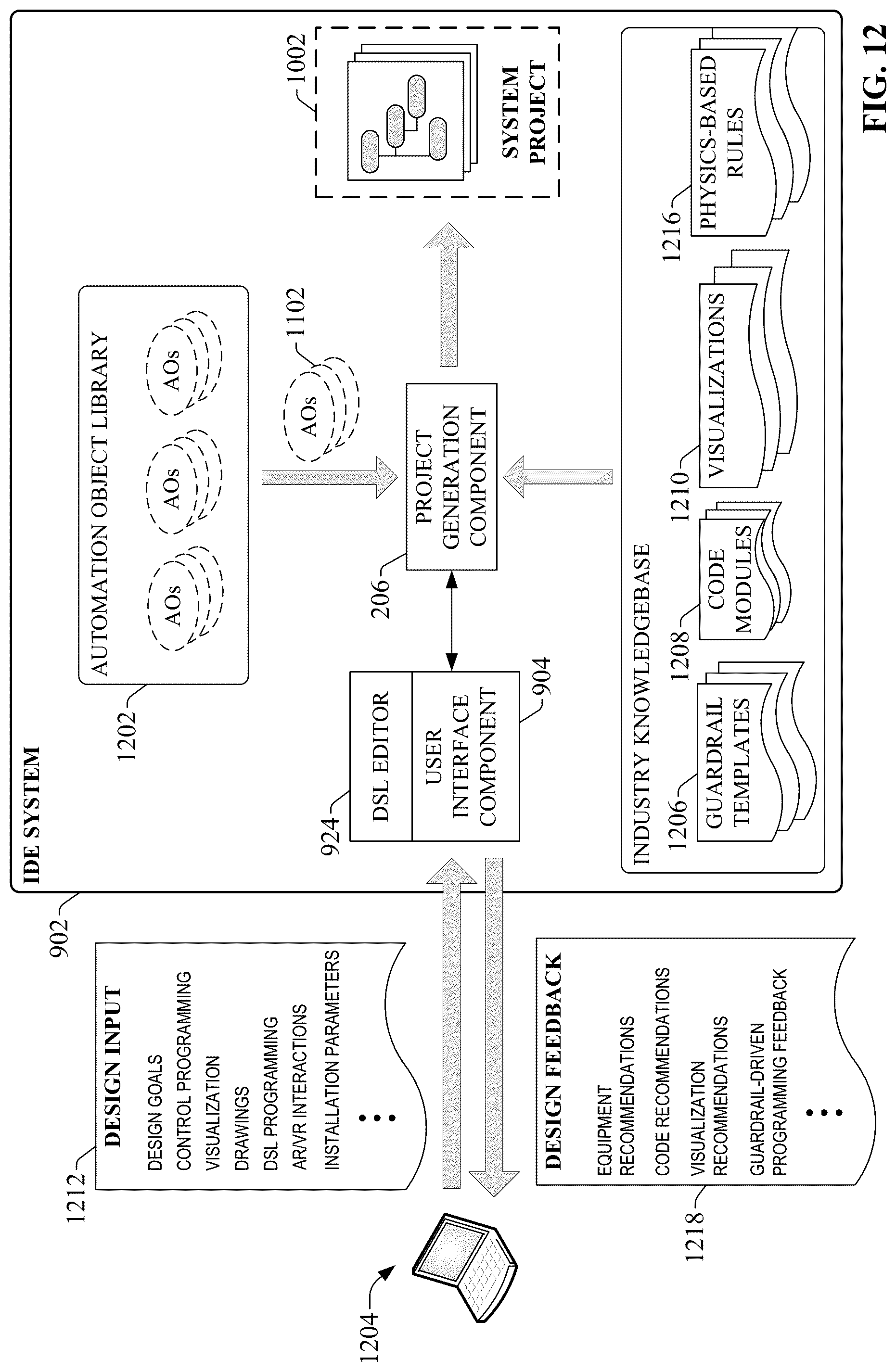 Patent US12321146 Figure 12 – Background discovery agent orchestration