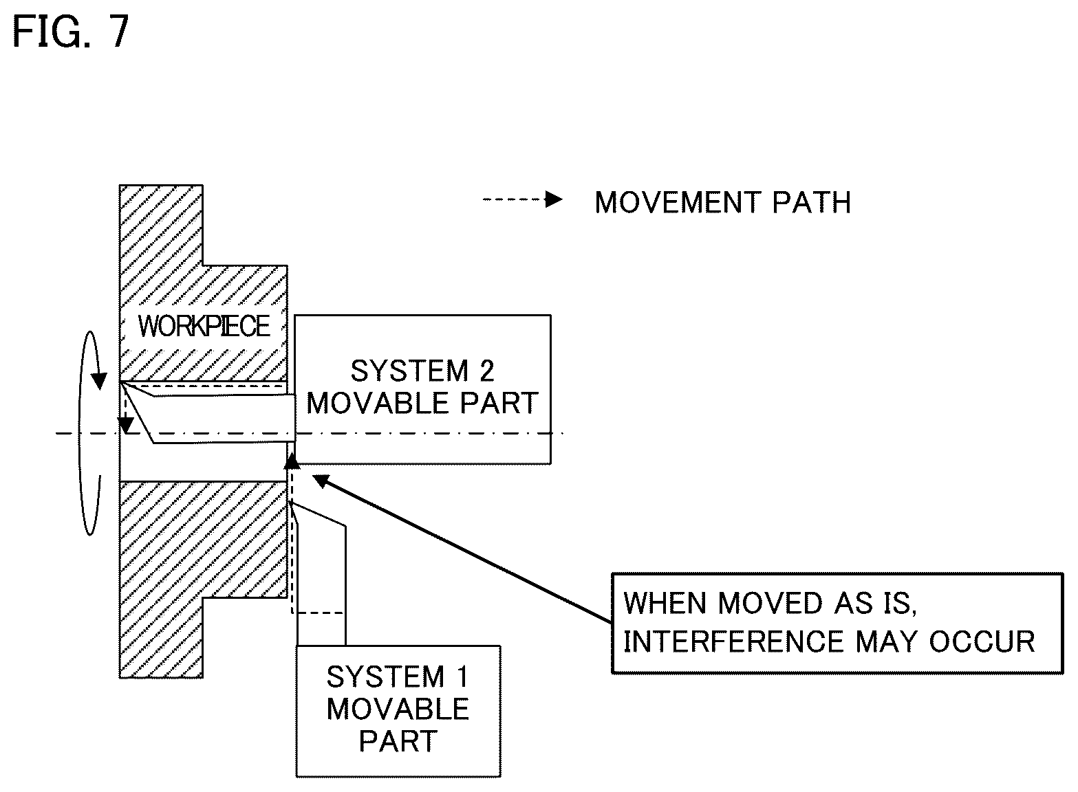 Patent US12321148 Figure 7 – Movement path drawing device