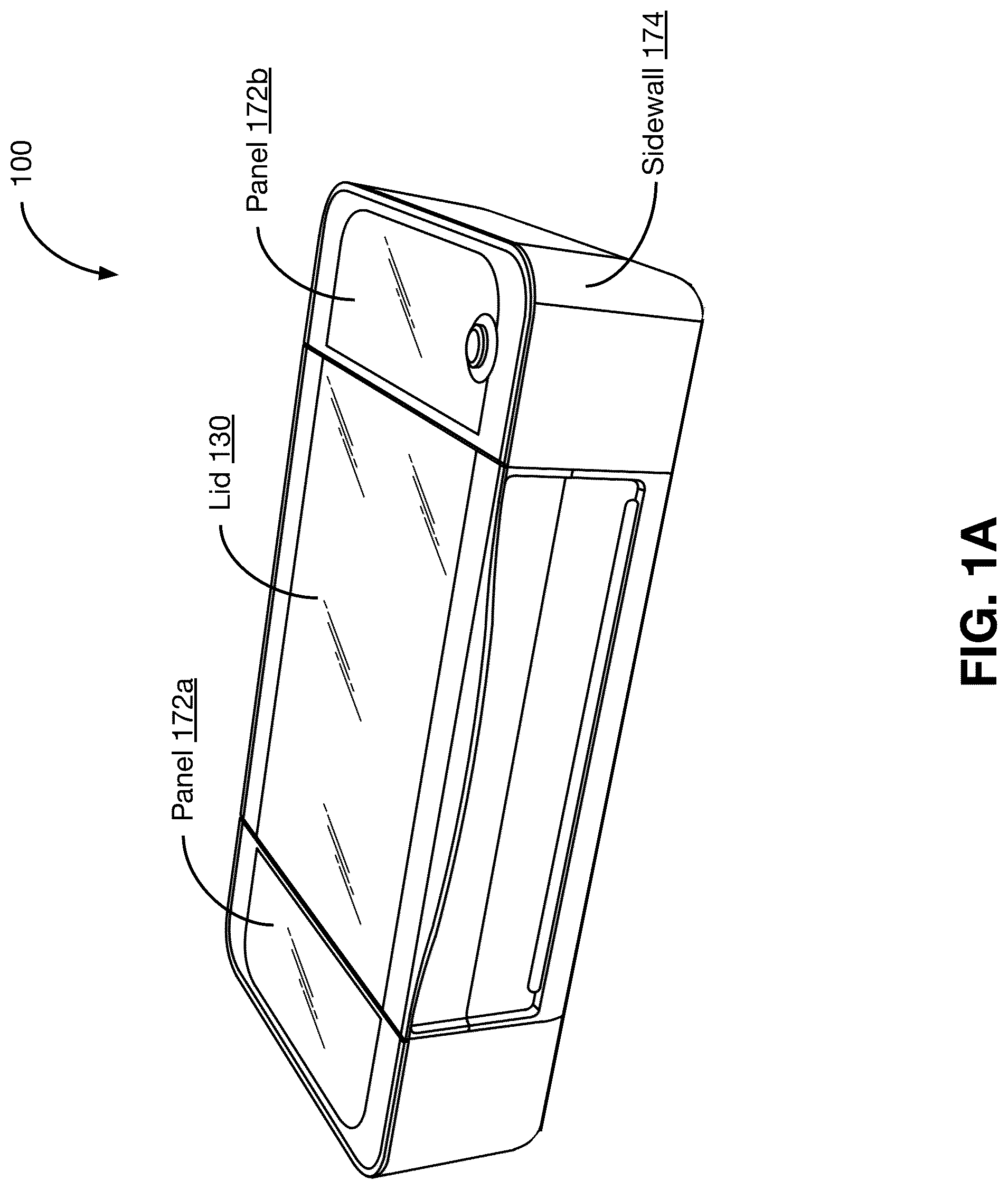 Patent US12321152 Figure 1 – Enclosure with selective wavelength transmissivity for computer numerically controlled fabrication