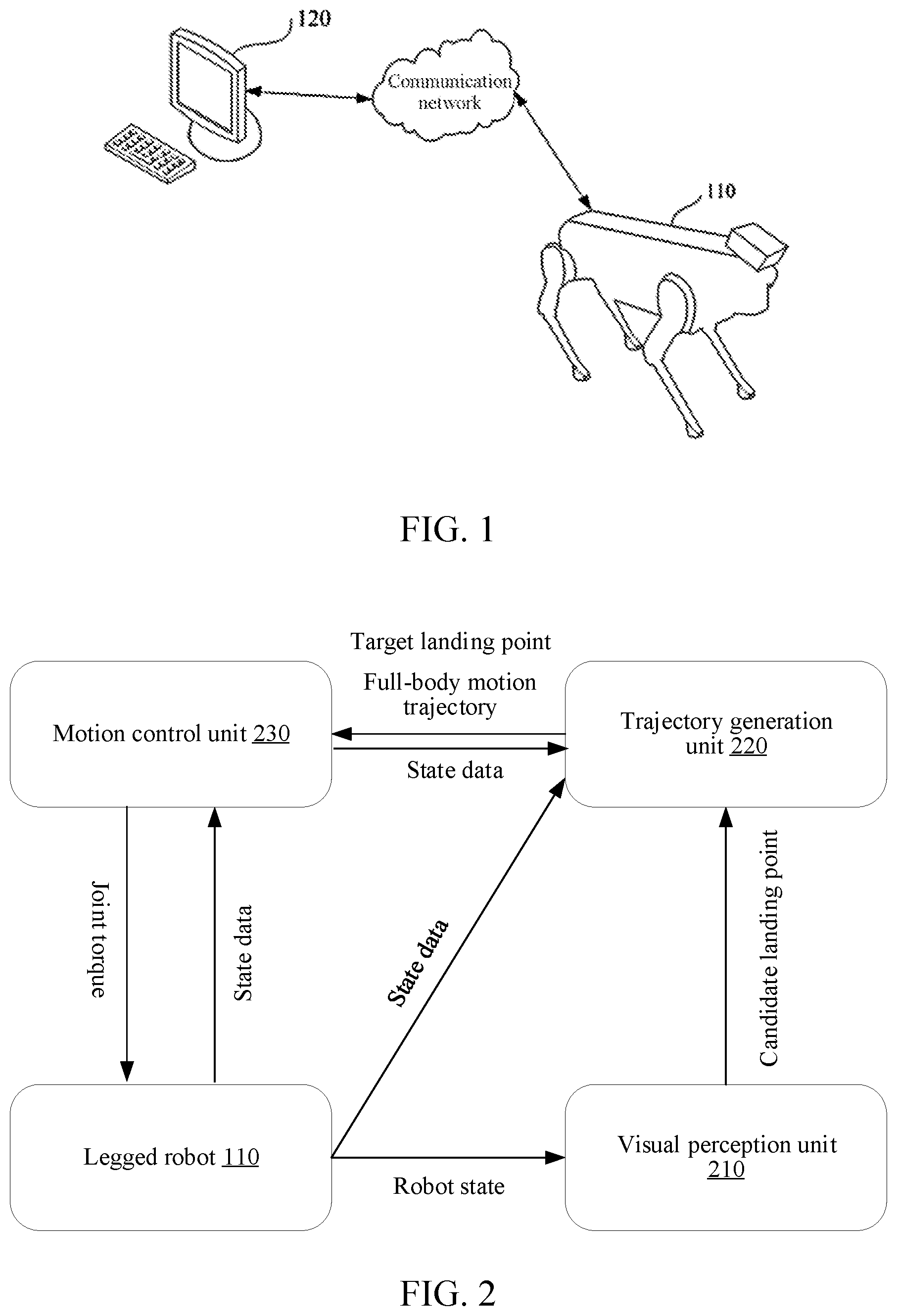 Patent US12321174 Figure 1 – Method and apparatus for controlling motion of legged robot, device, and medium