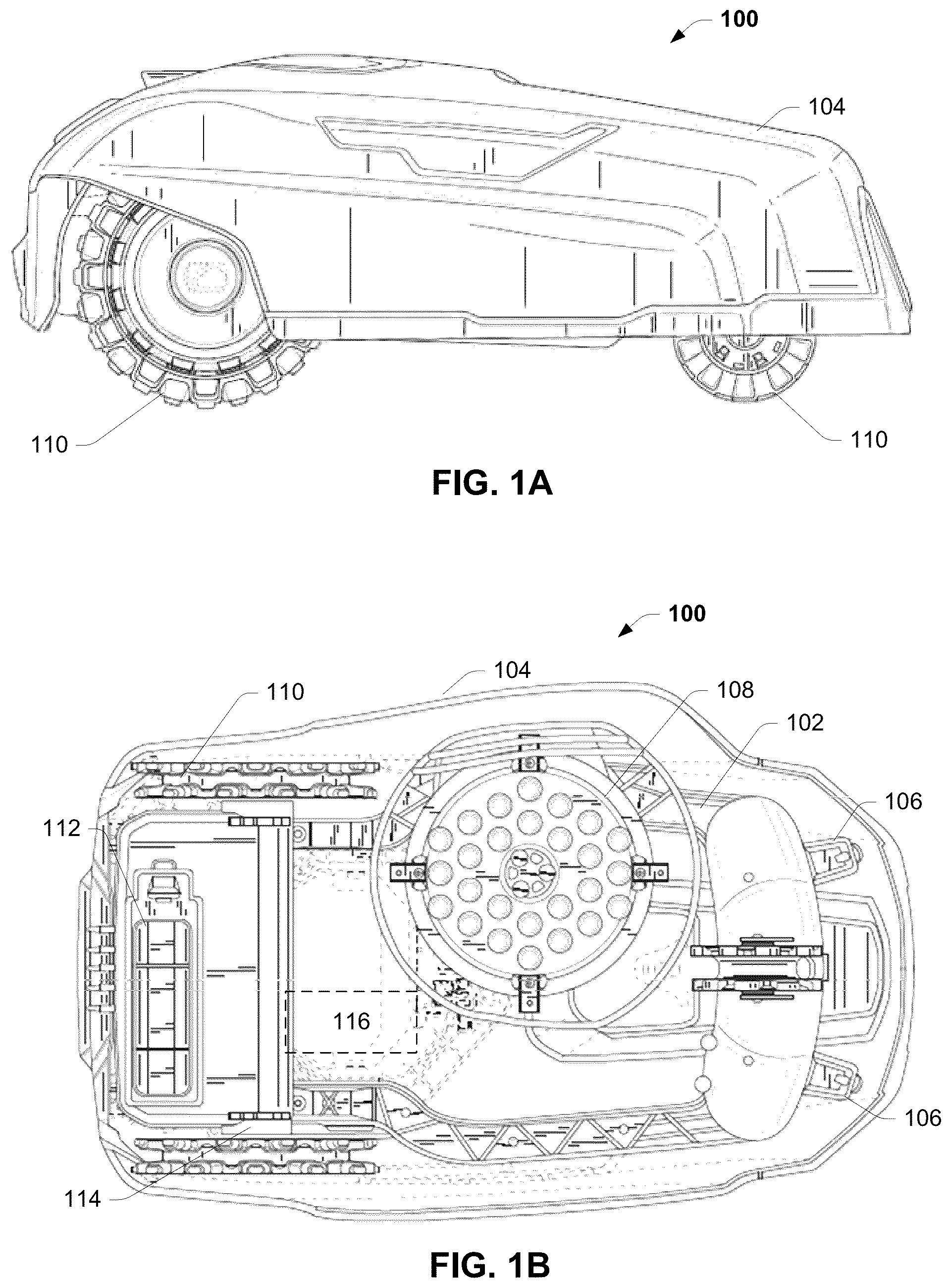 Patent US12321177 — Sensor system and sensing method for an autonomous device — Figure 1