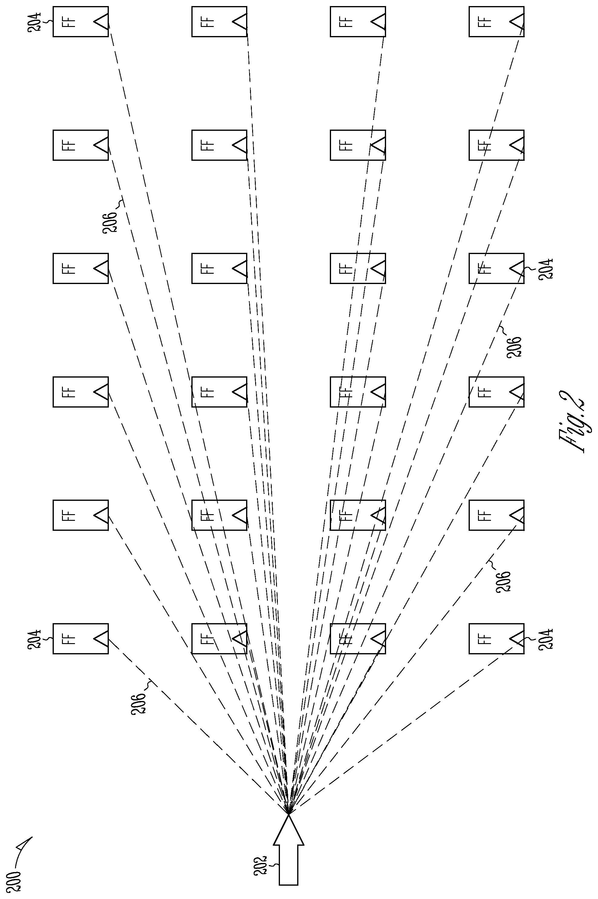 Patent US12321193 Figure 2 – Hierarchically-aware buffering for clock structures