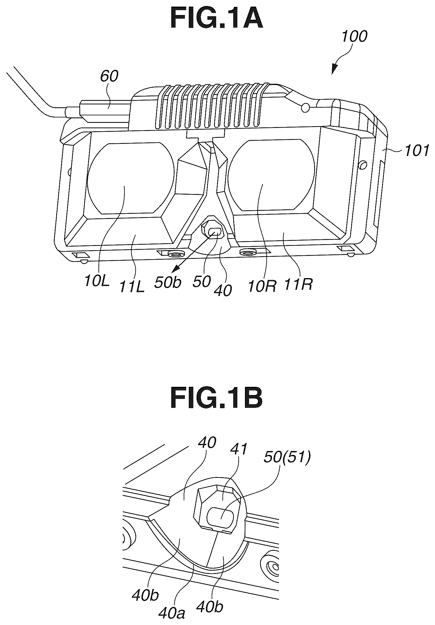 Patent US12321194 Figure 1 – Head mounted display with flip-up display device